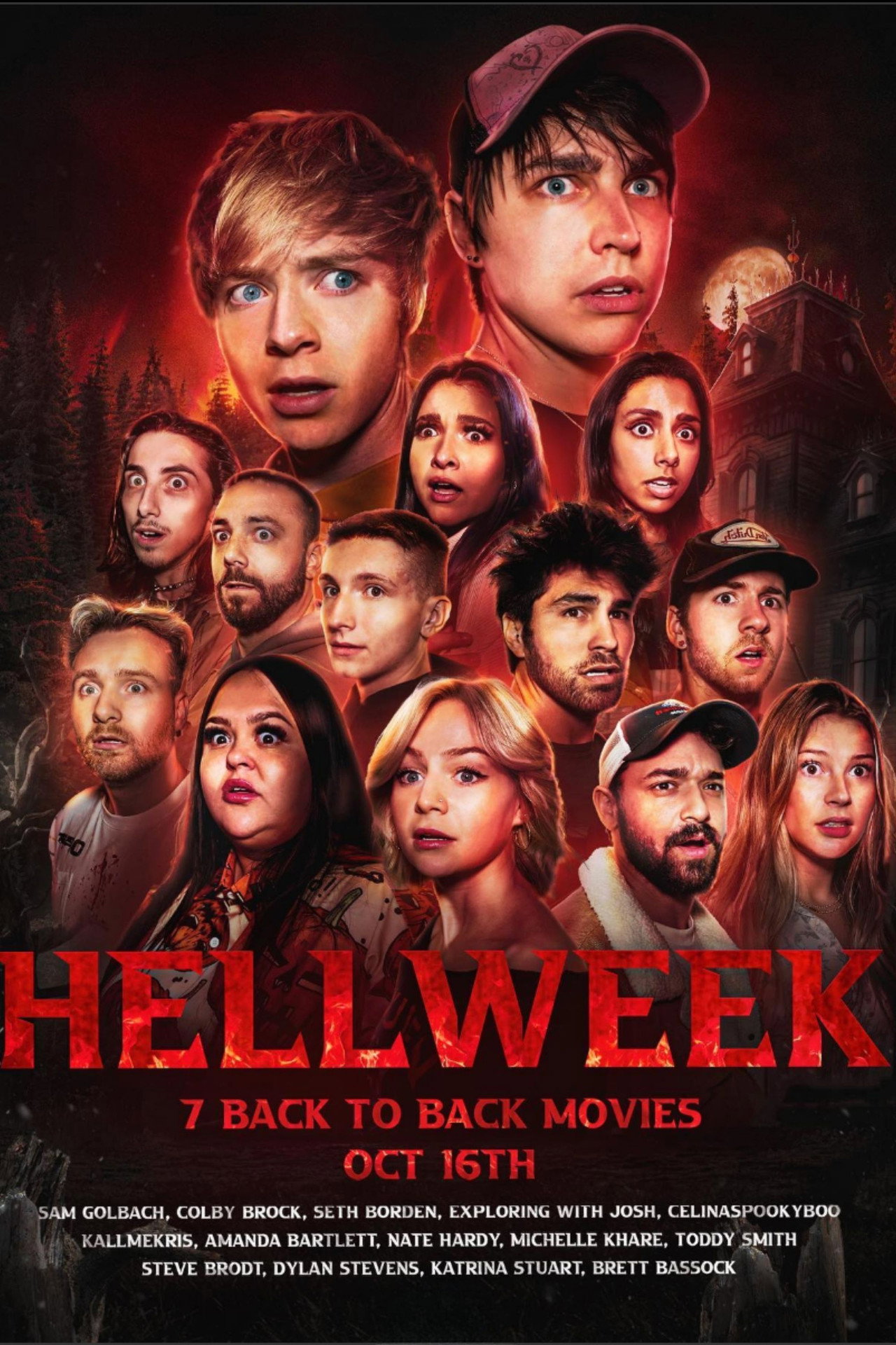 Sam and Colby: Hell Week affisch