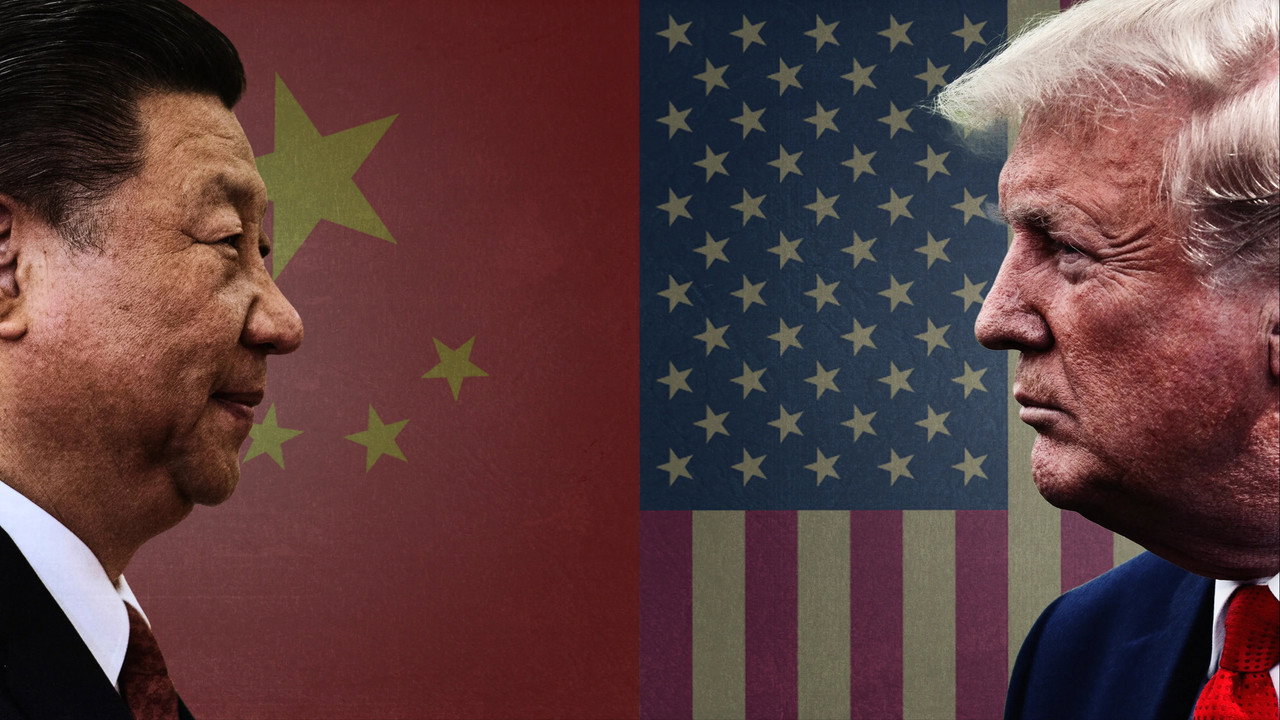 Clash of the Super Powers: America v China still 8