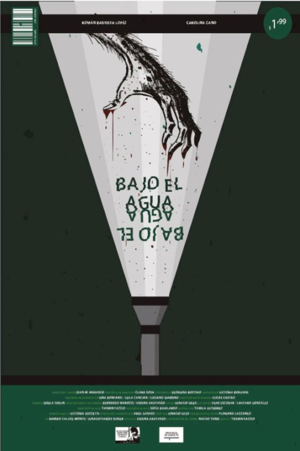 Bajo el agua filmaffisch