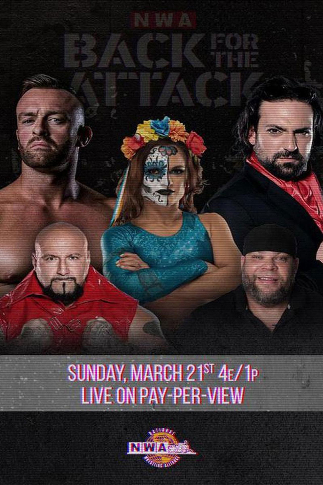 NWA Back for the Attack Backdrop