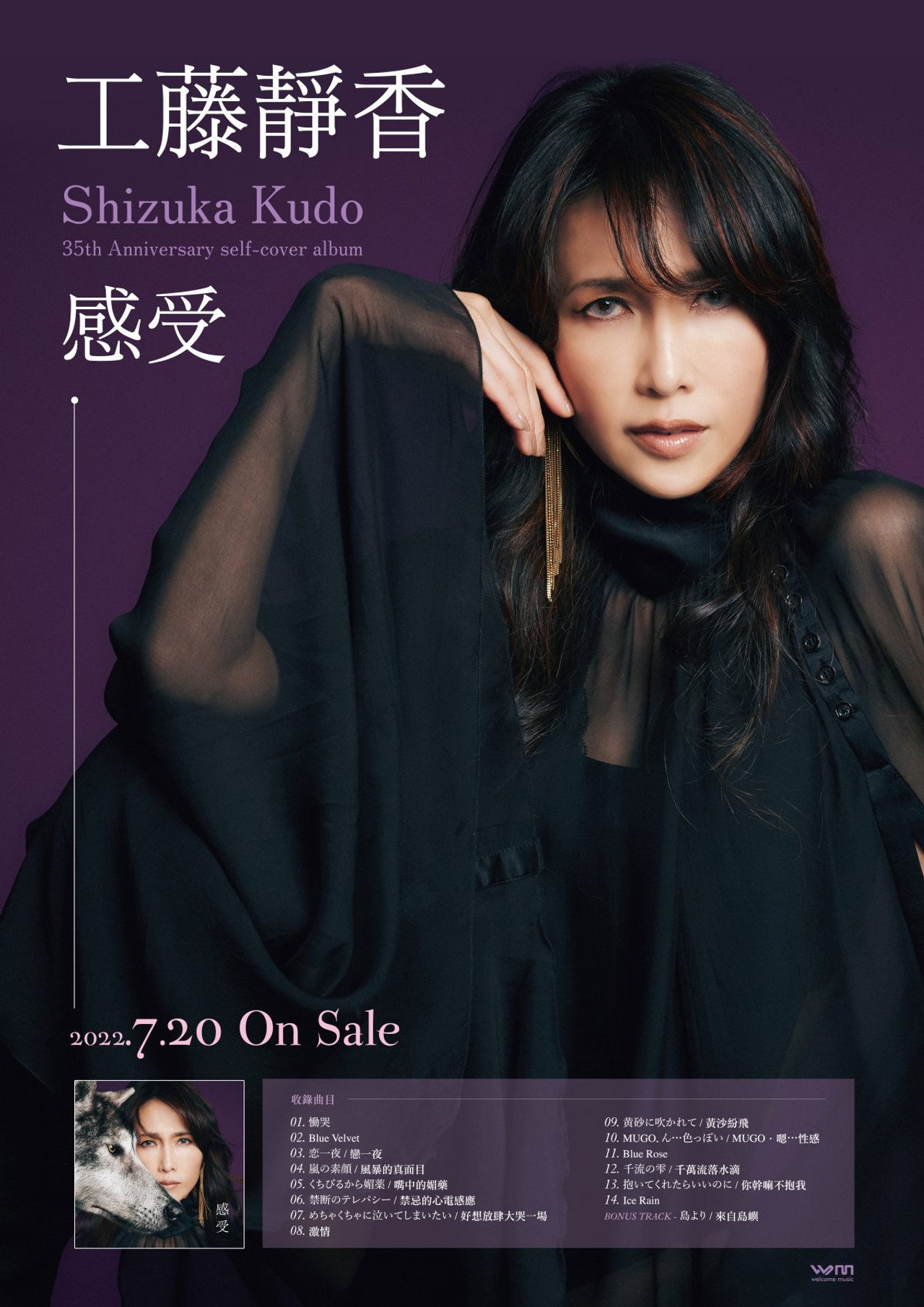 Shizuka Kudo 35th Anniversary Tour 2022 filmaffisch