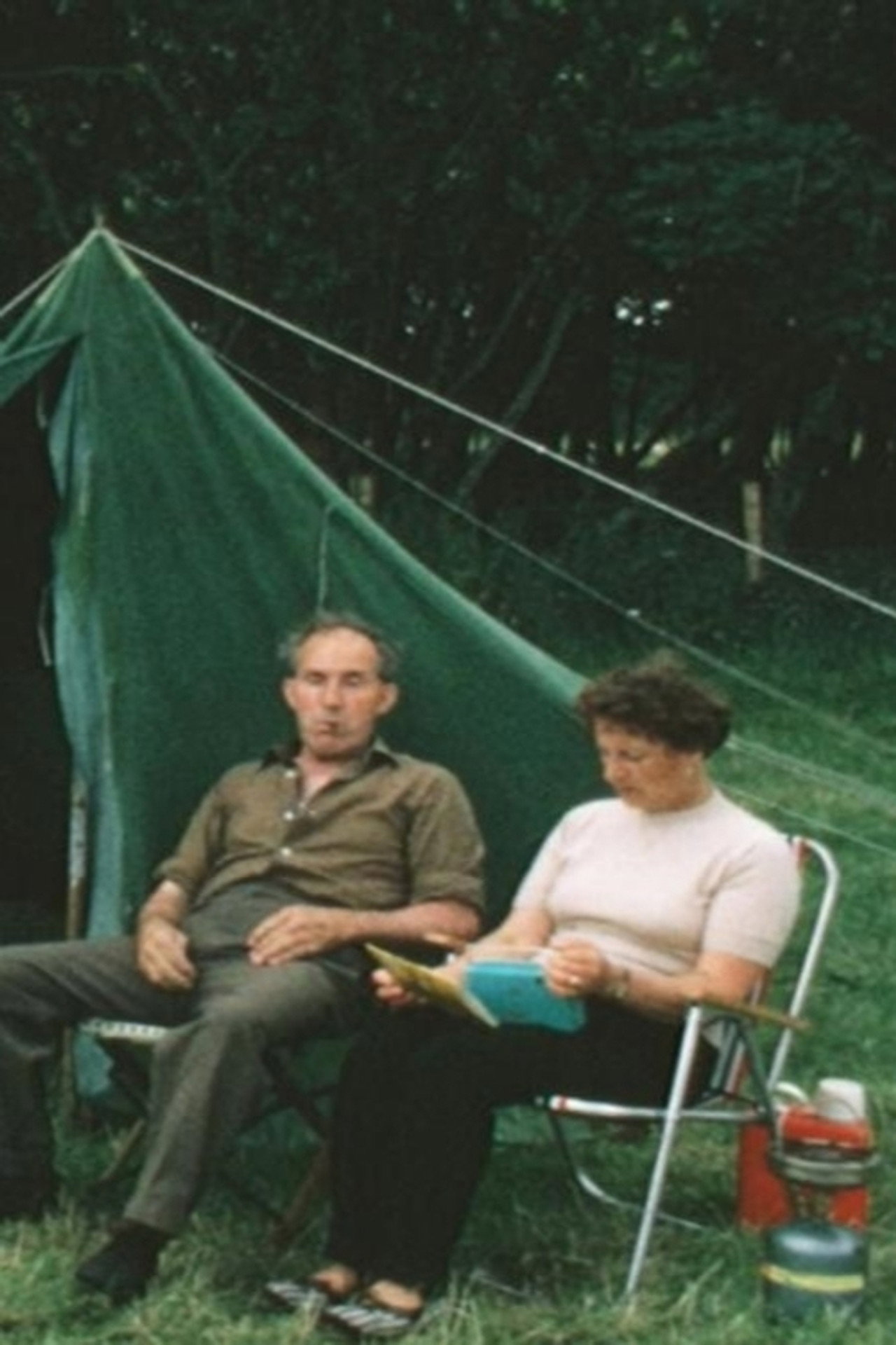 North Wales Camping Holiday Backdrop