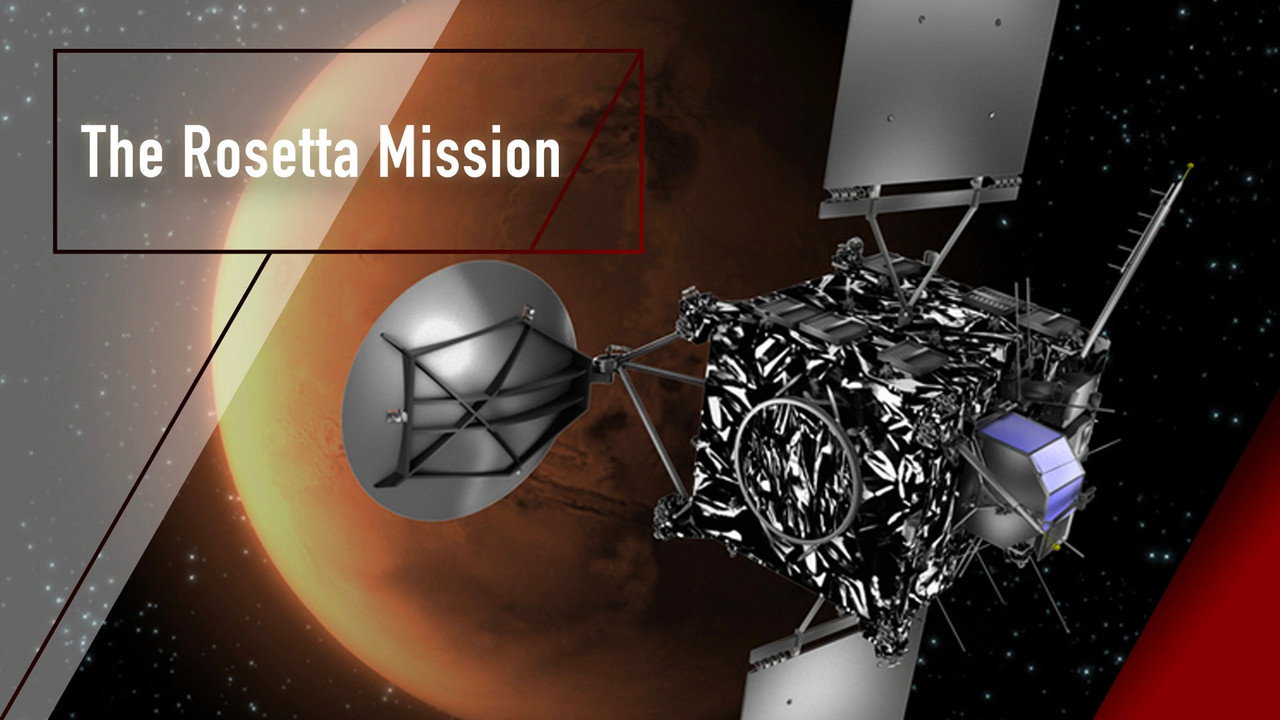 Backdrop for The Rosetta Mission