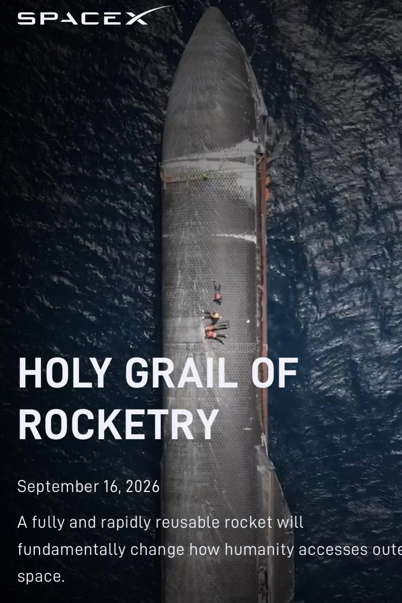 The Holy Grail of Rocketry Backdrop