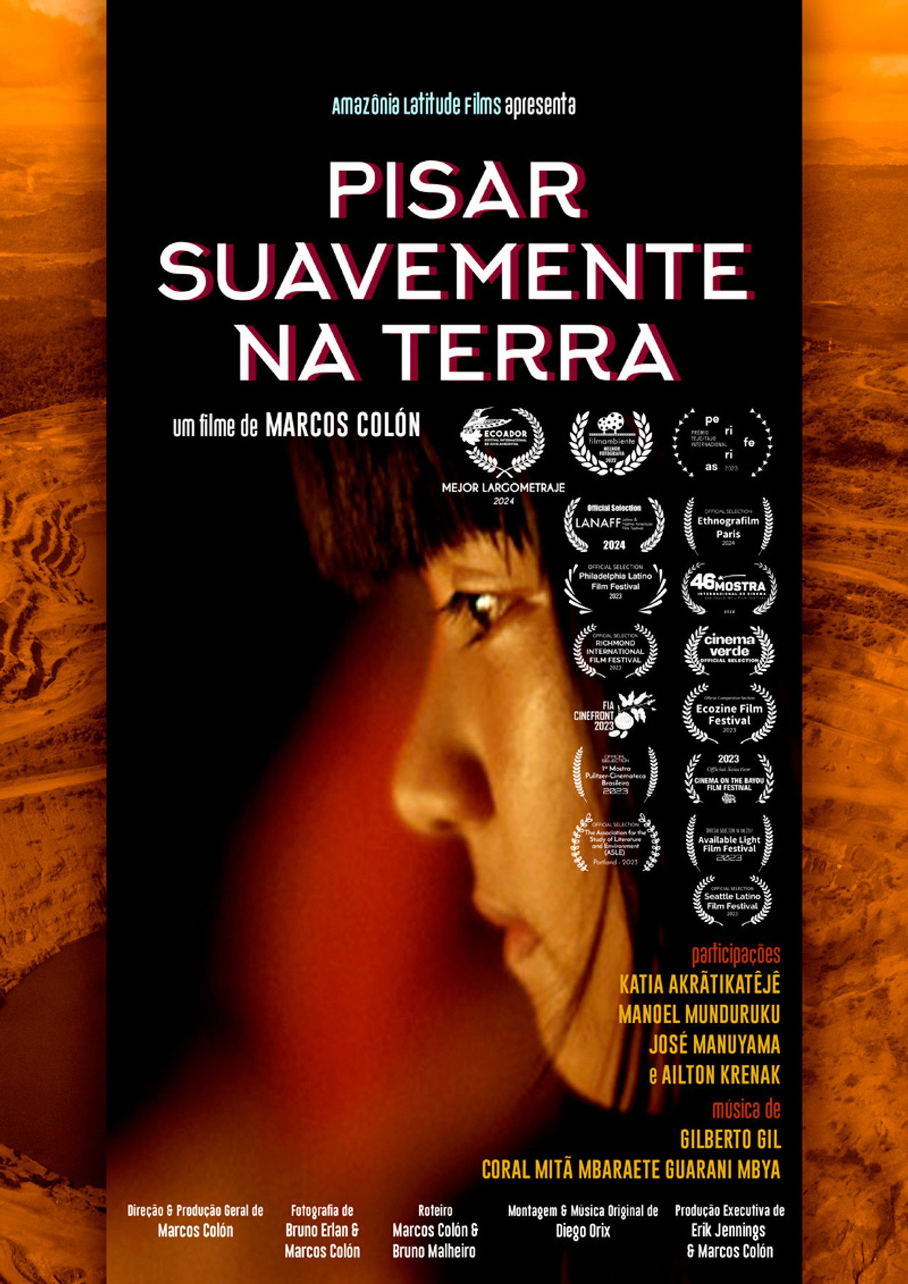 Pisar Suavemente na Terra filmaffisch