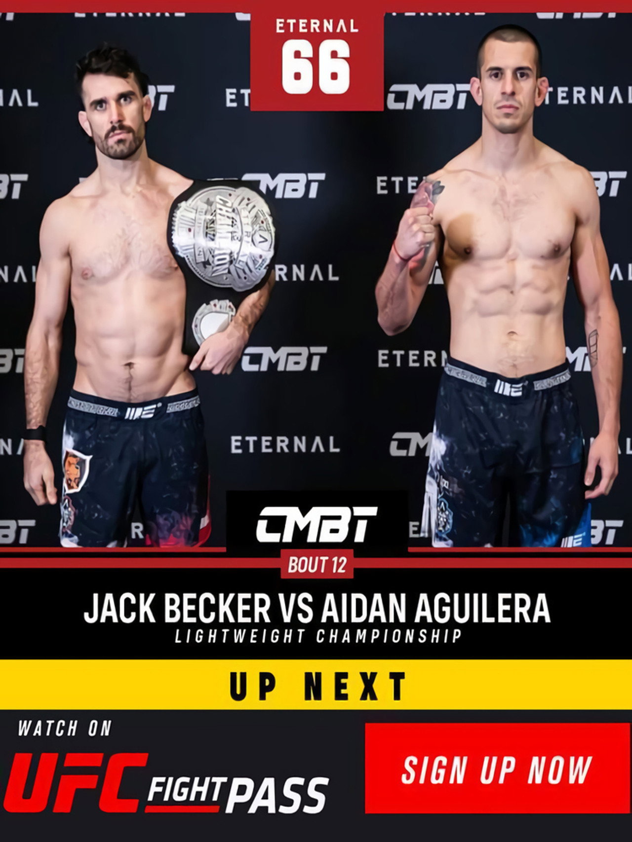 Eternal MMA 66 Backdrop