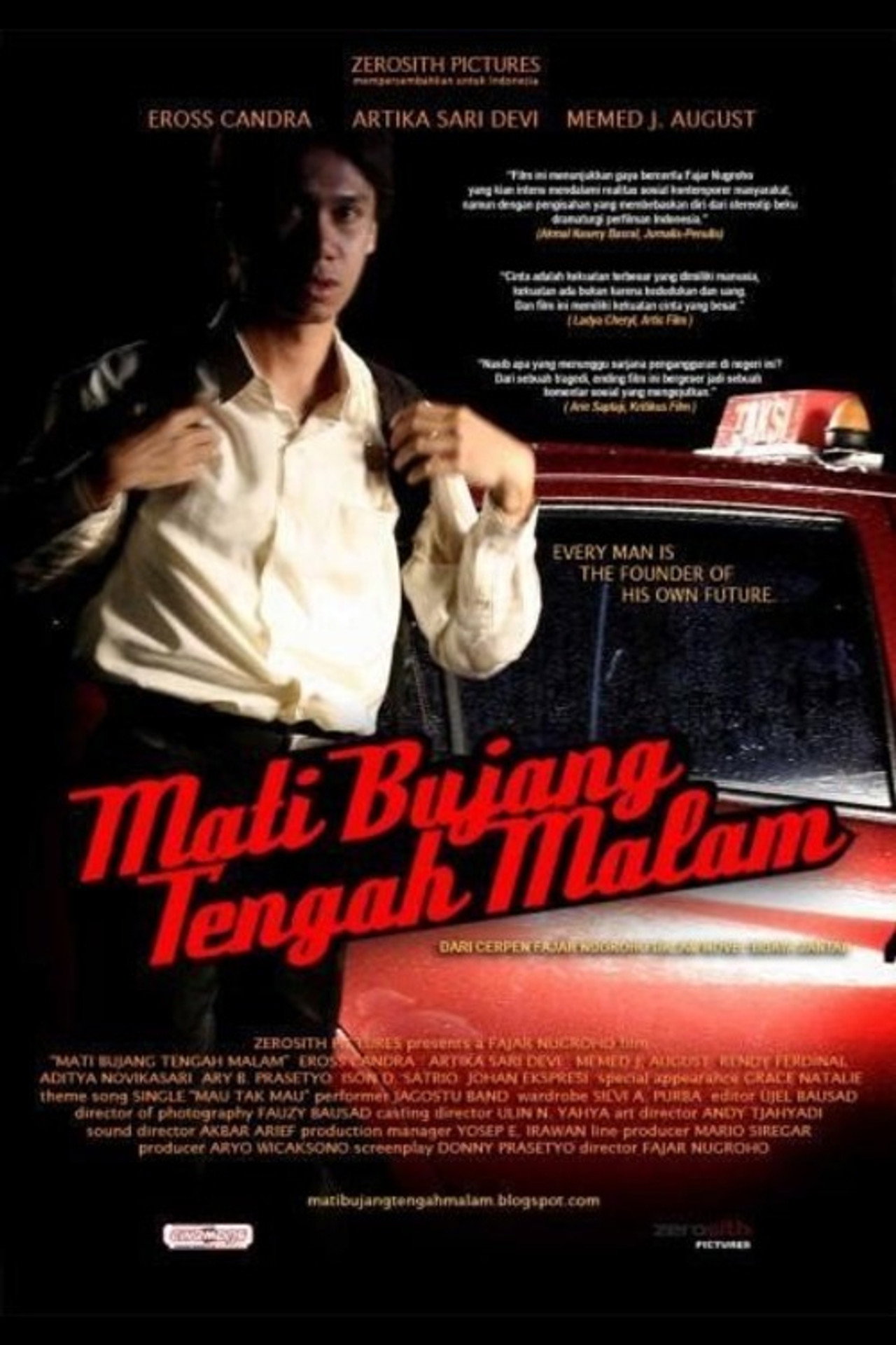 Mati Bujang Tengah Malam Backdrop