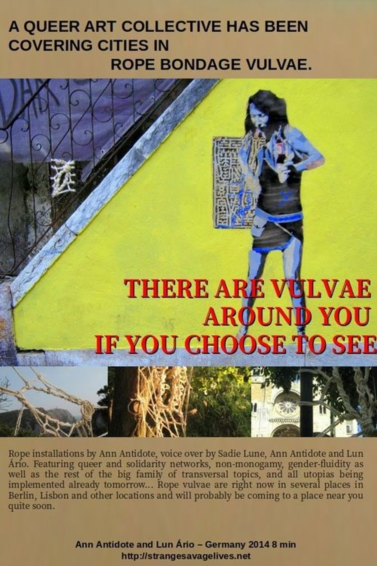 There are vulvae around you, if you choose to see them filmaffisch