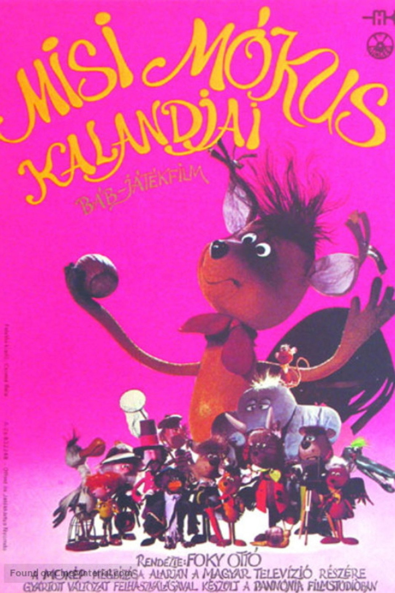 Misi Mókus kalandjai – plakát 3
