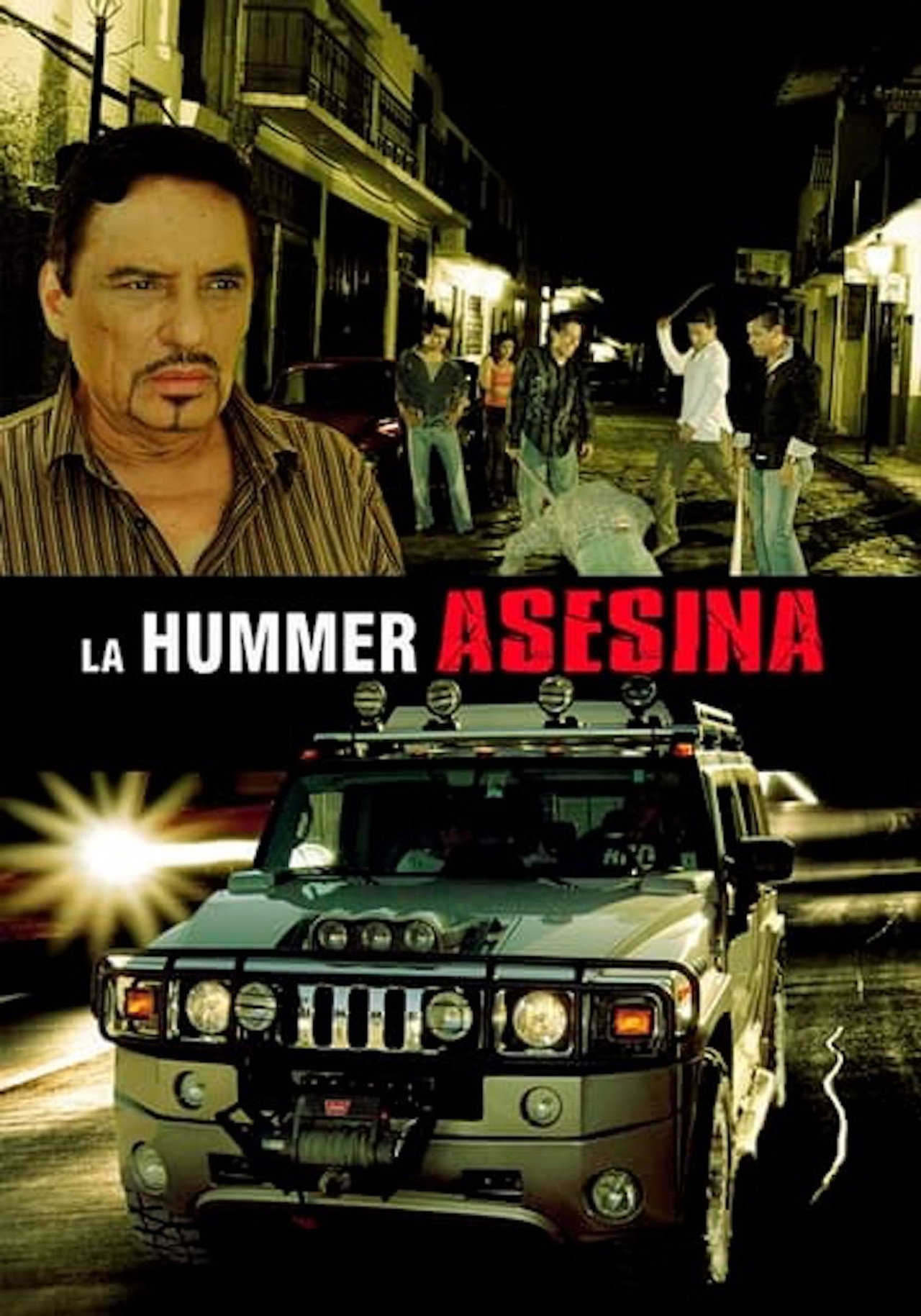 La Hummer asesina Backdrop