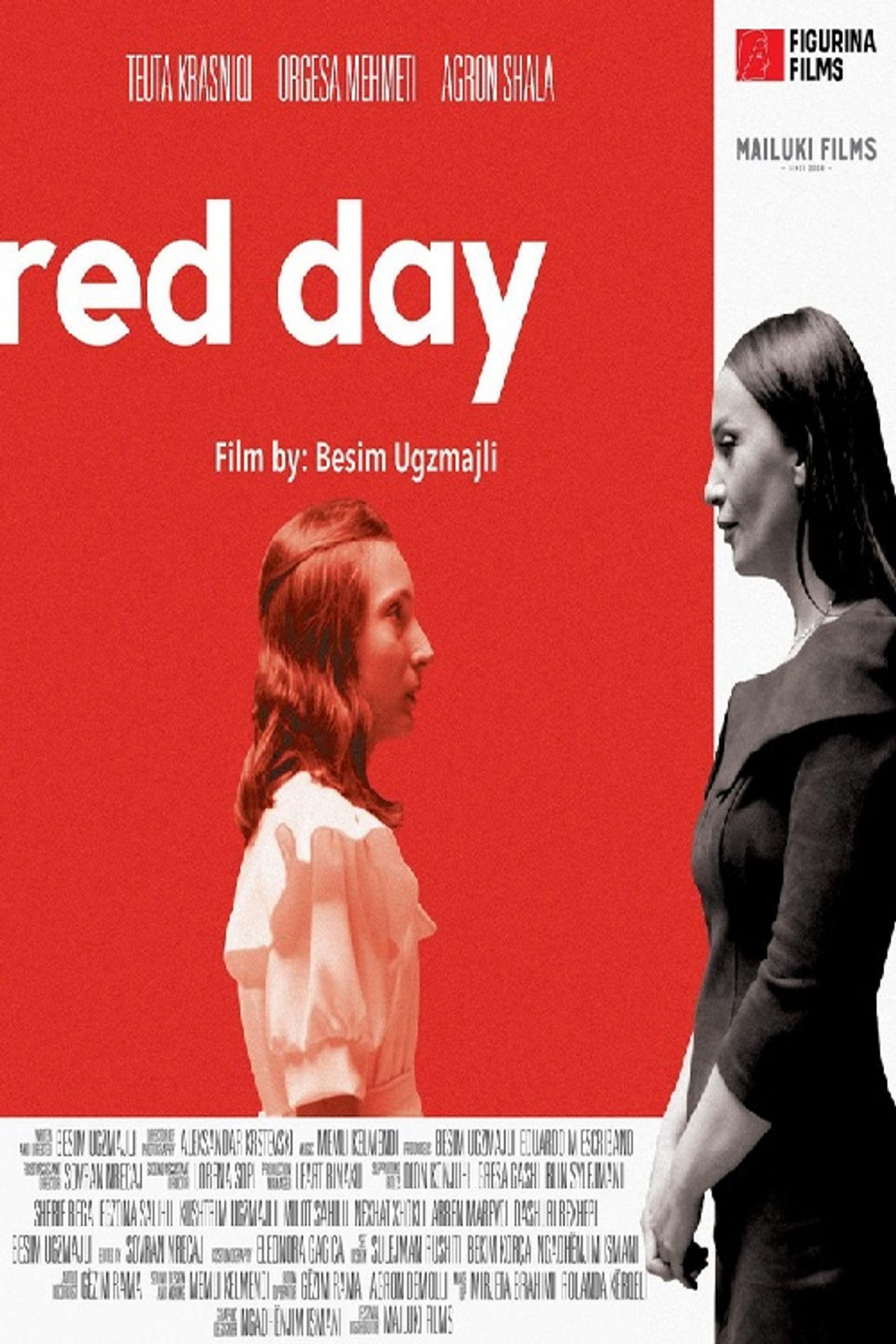Red Day Backdrop