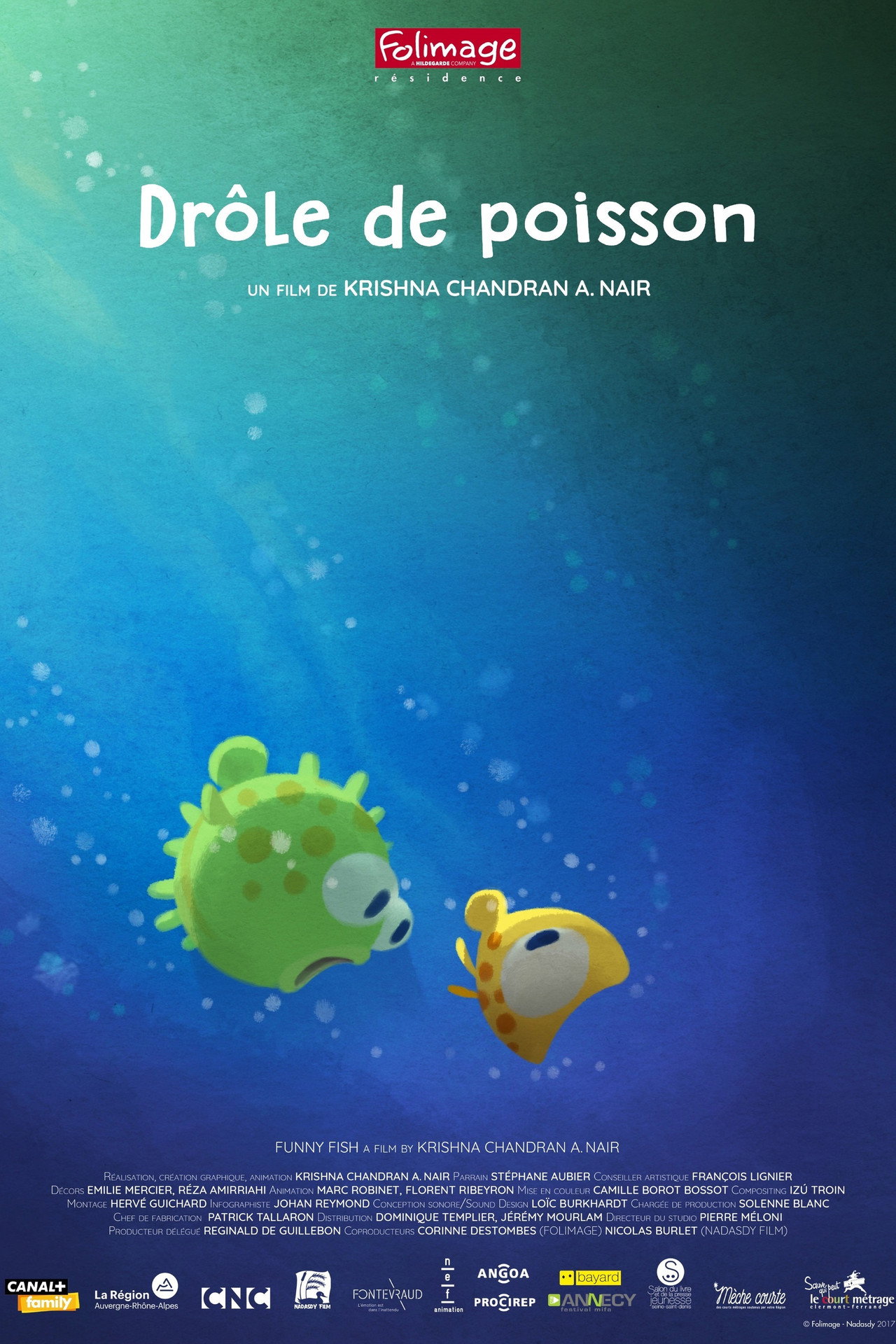 Drôle de poisson filmaffisch