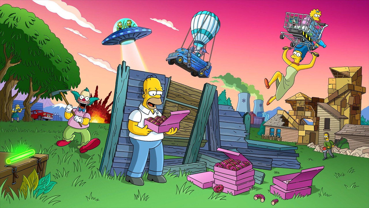 Fortnite x The Simpsons photo 1