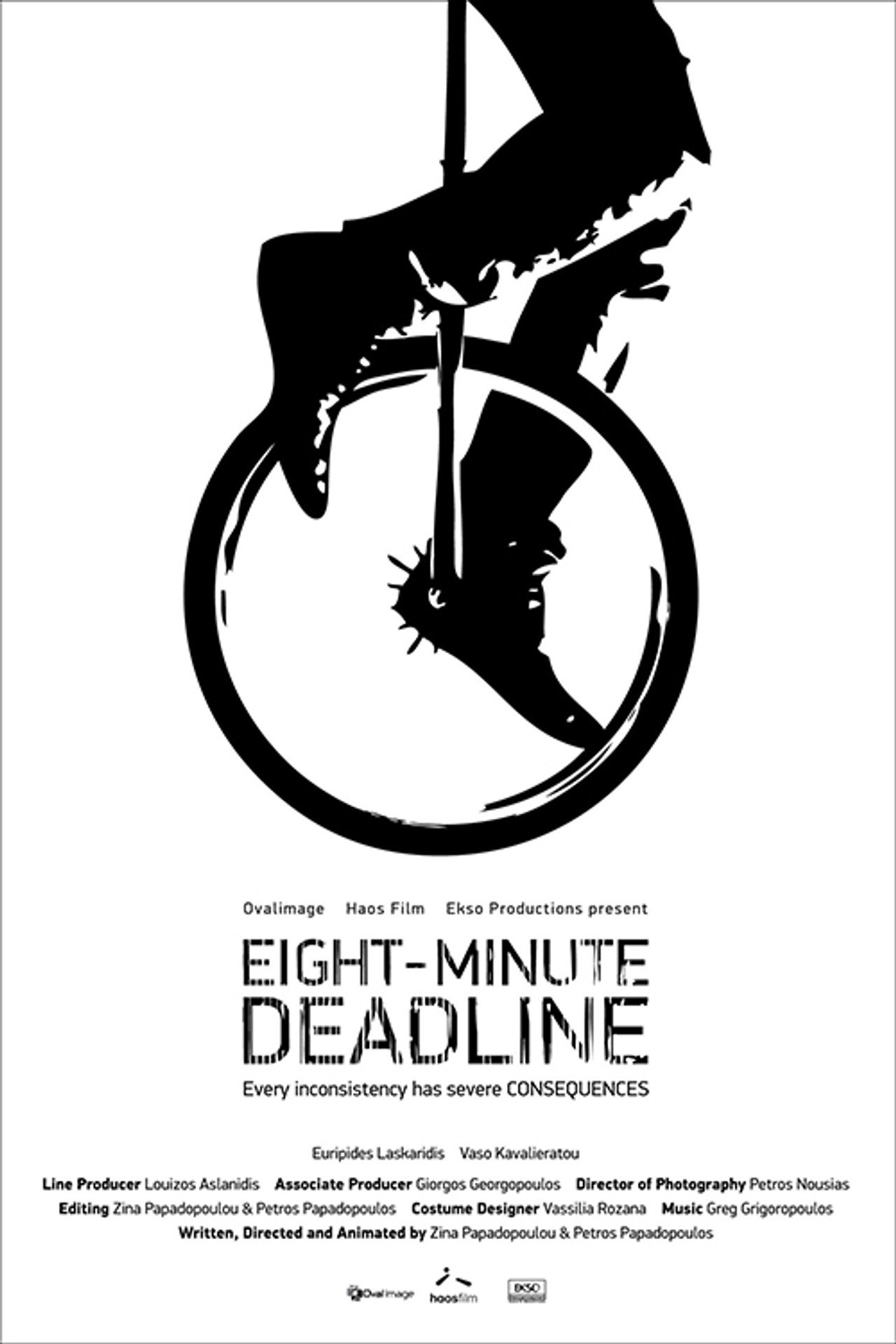 Eight-Minute Deadline Backdrop