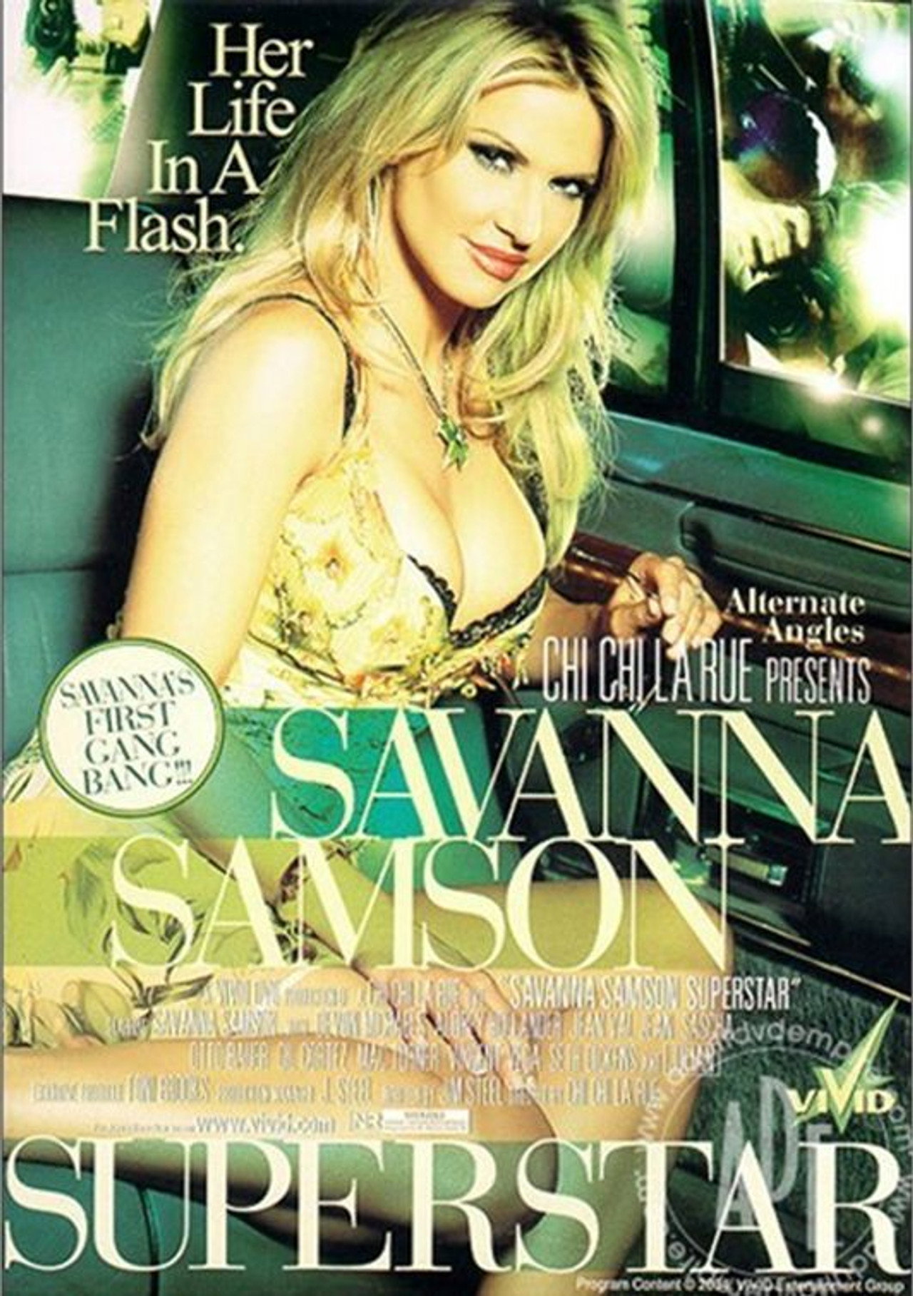 Savanna Samson Superstar Backdrop