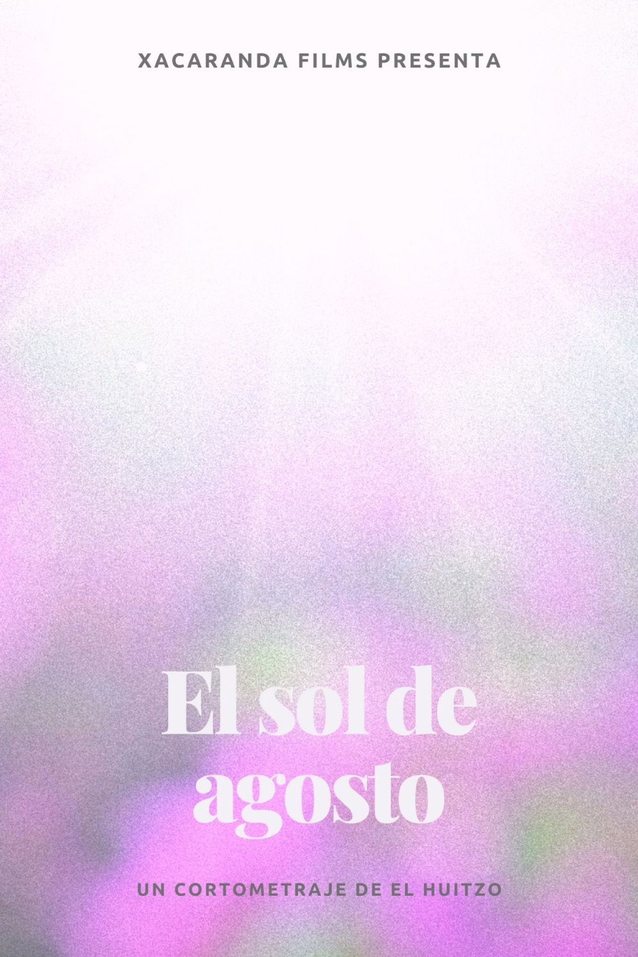 El sol de agosto filmaffisch
