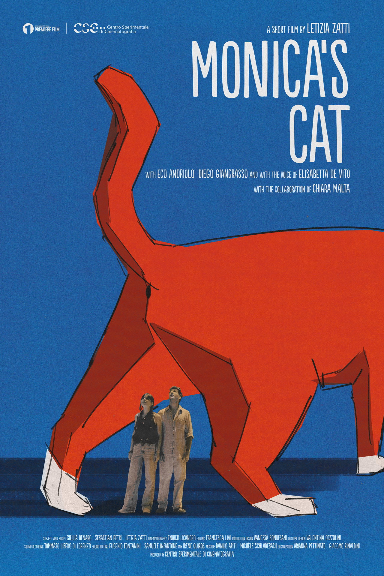 Il Gatto di Monica Backdrop