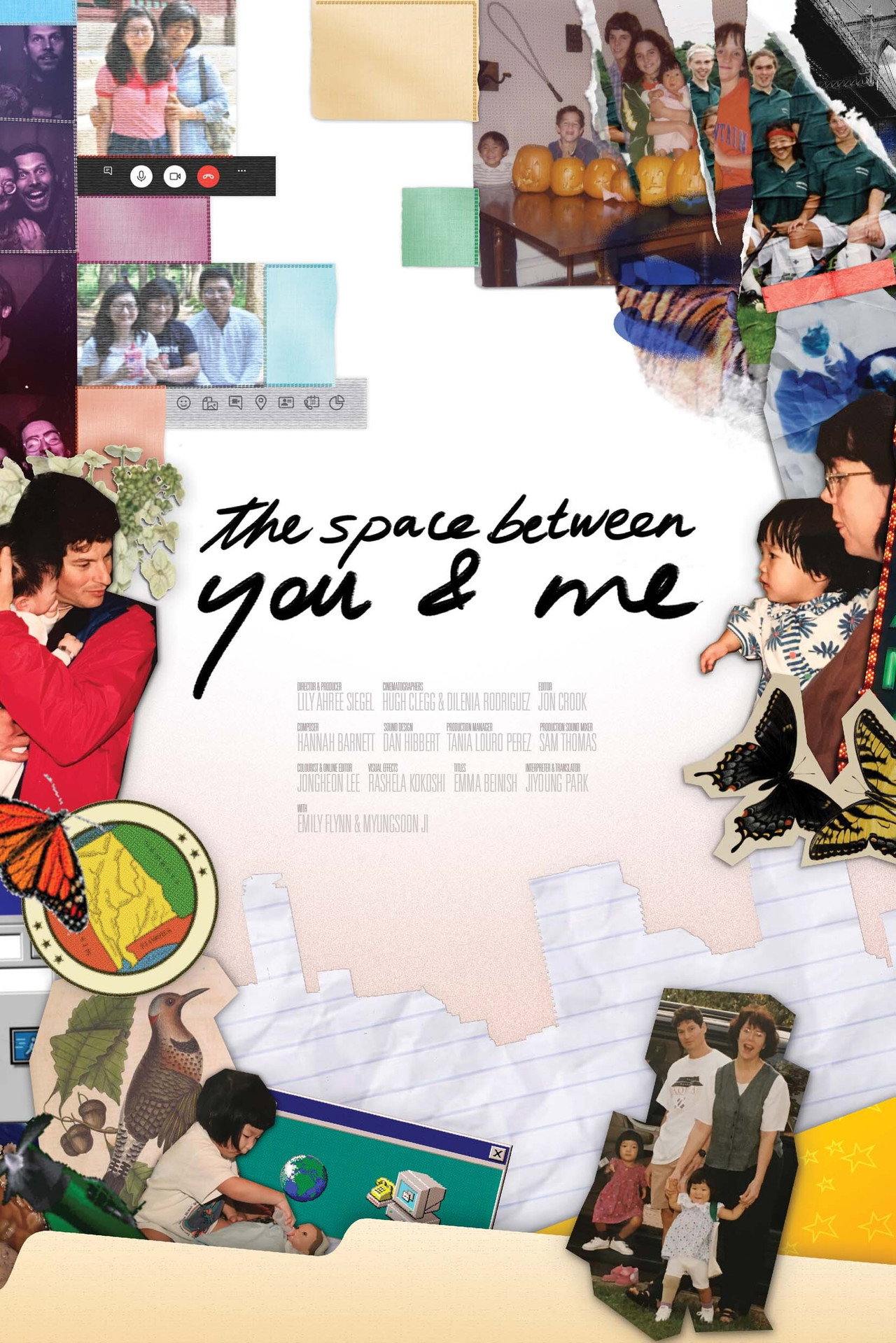 The Space Between You & Me filmaffisch