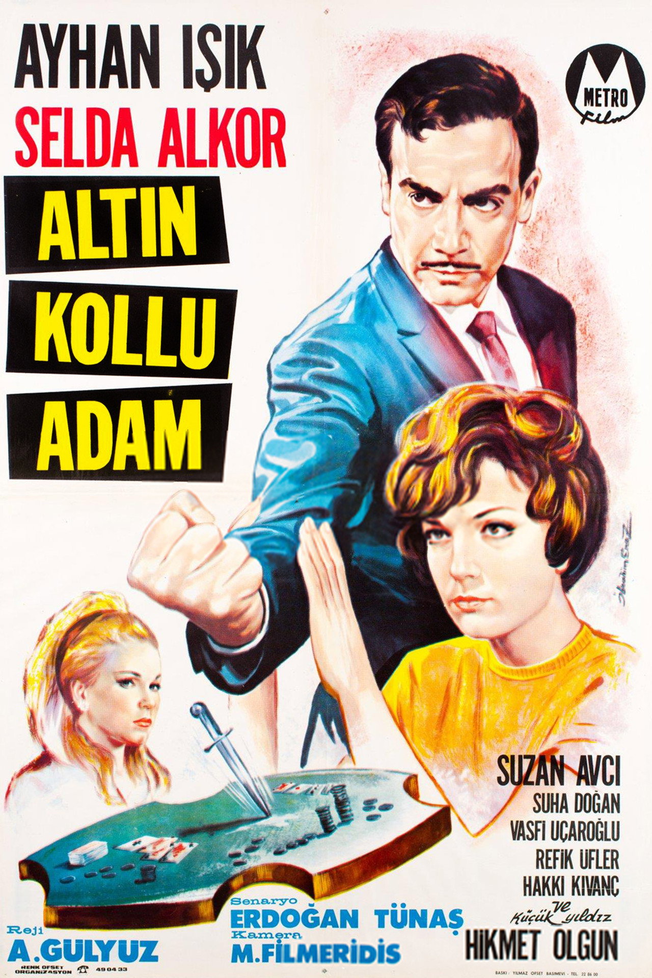 Altın Kollu Adam filmaffisch
