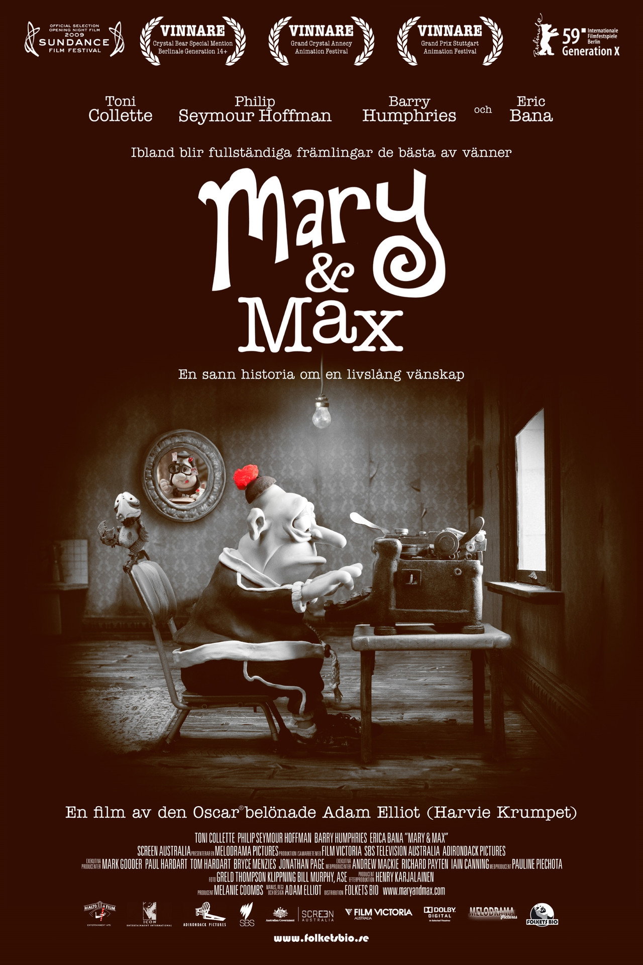 Mary & Max filmaffisch