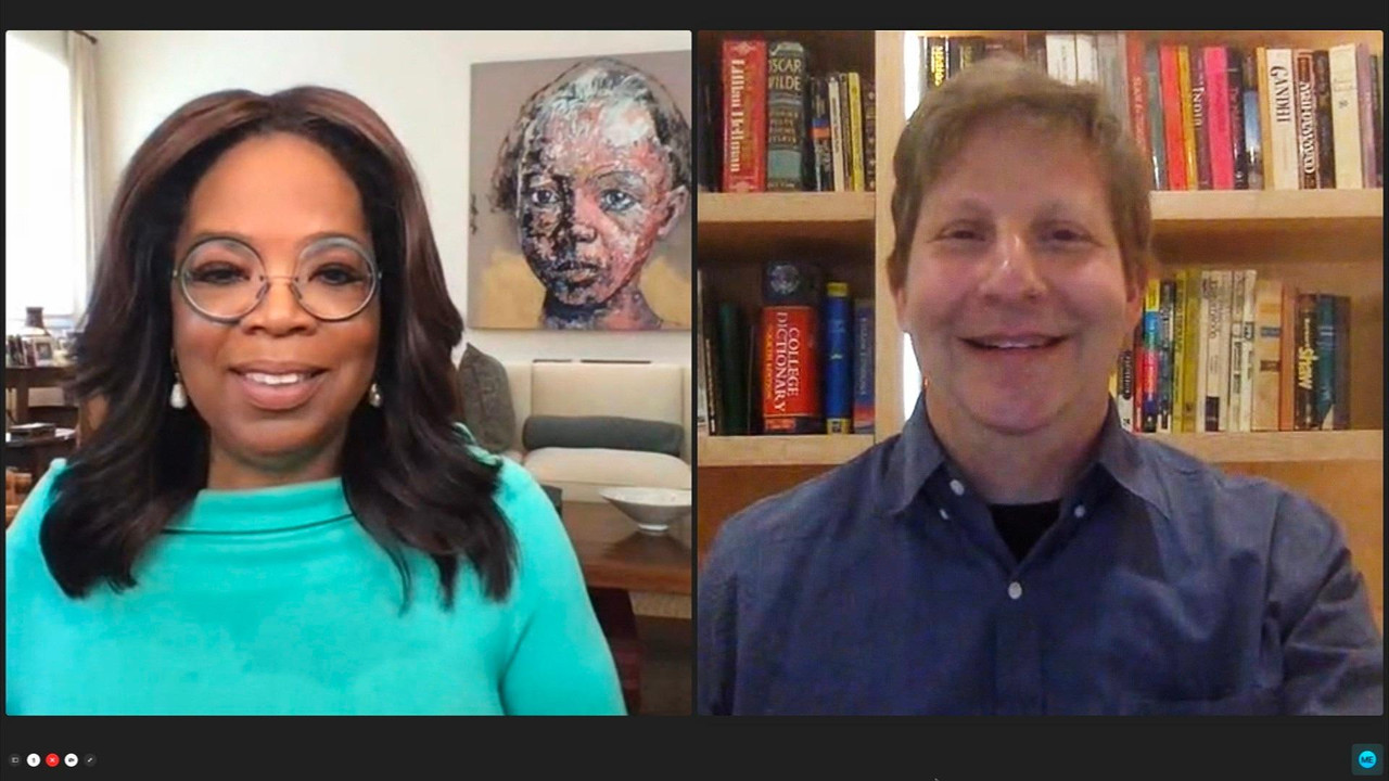 Oprah's Book Club backdrop