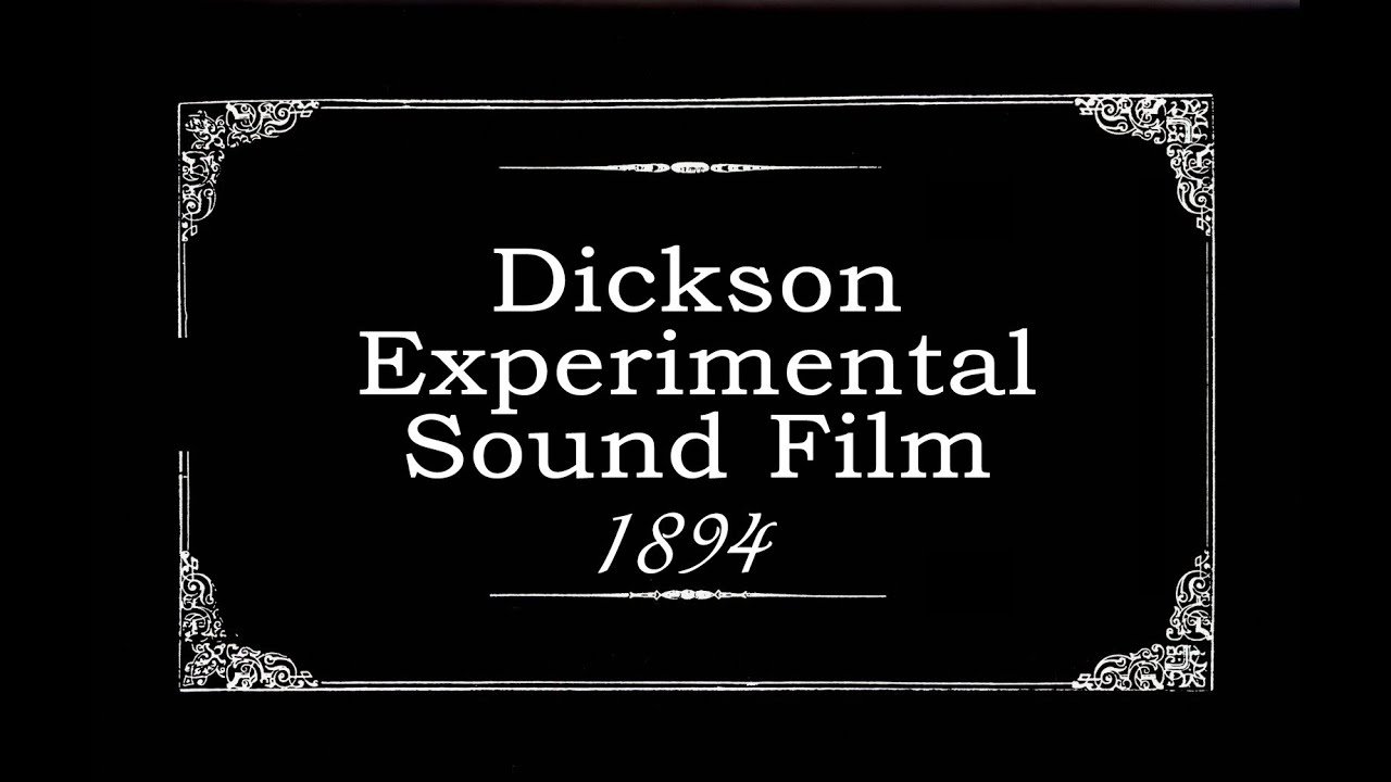 Scen från Dickson Experimental Sound Film