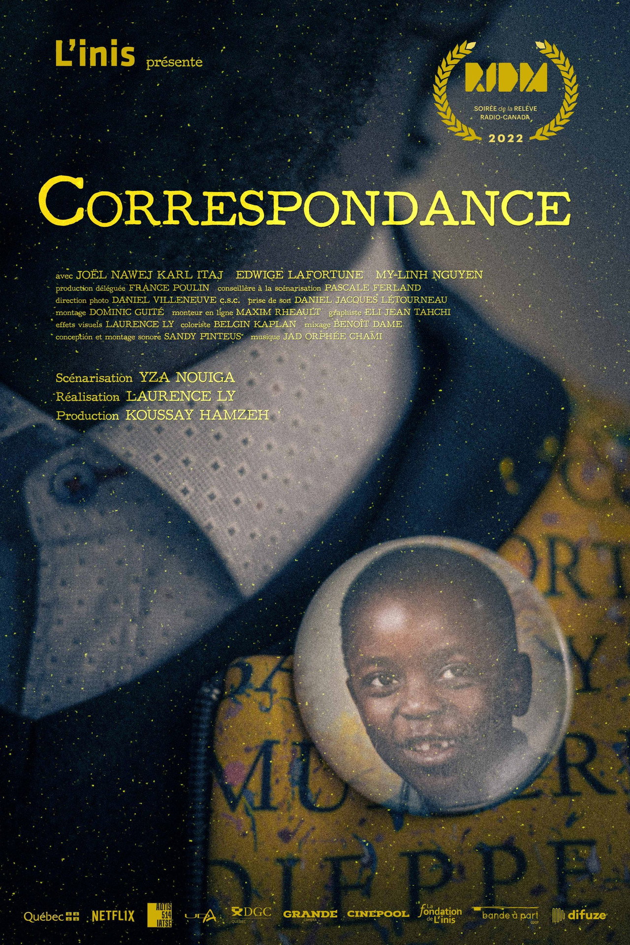 Correspondance filmaffisch