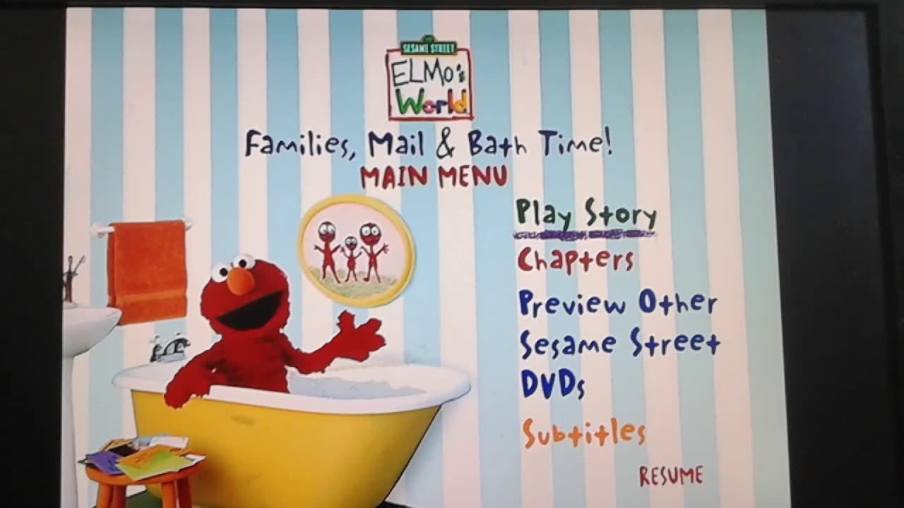 Sesame Street: Elmo's World: Families, Mail & Bath Time! 