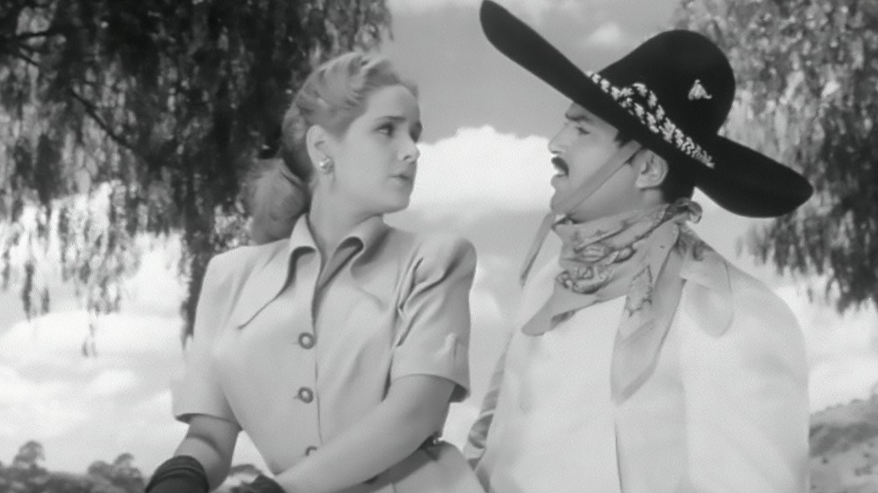 El charro y la dama Backdrop