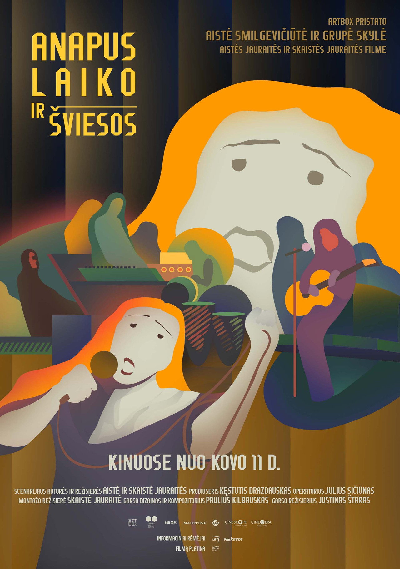 Anapus laiko ir šviesos filmaffisch