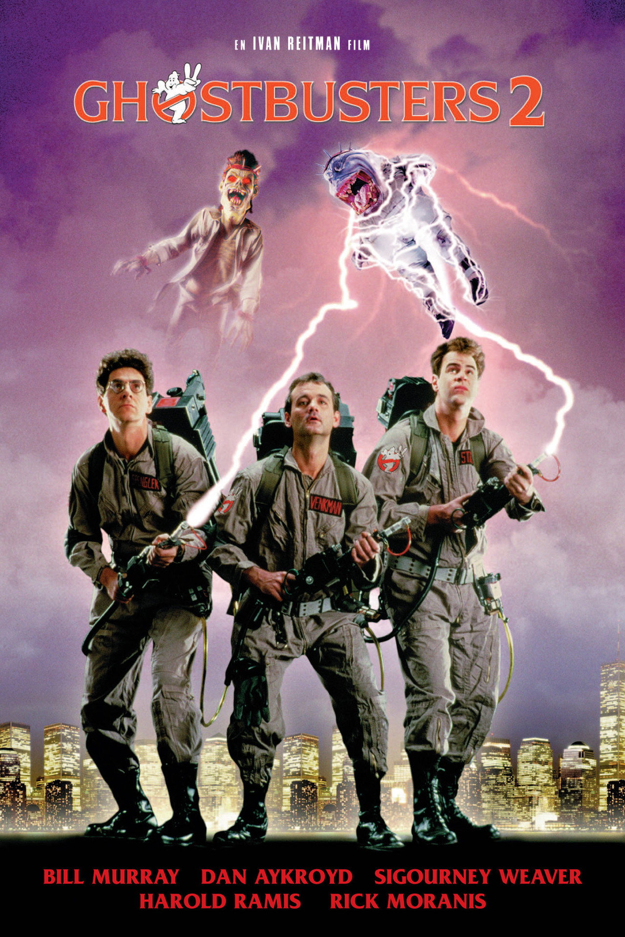 Ghostbusters 2 filmaffisch