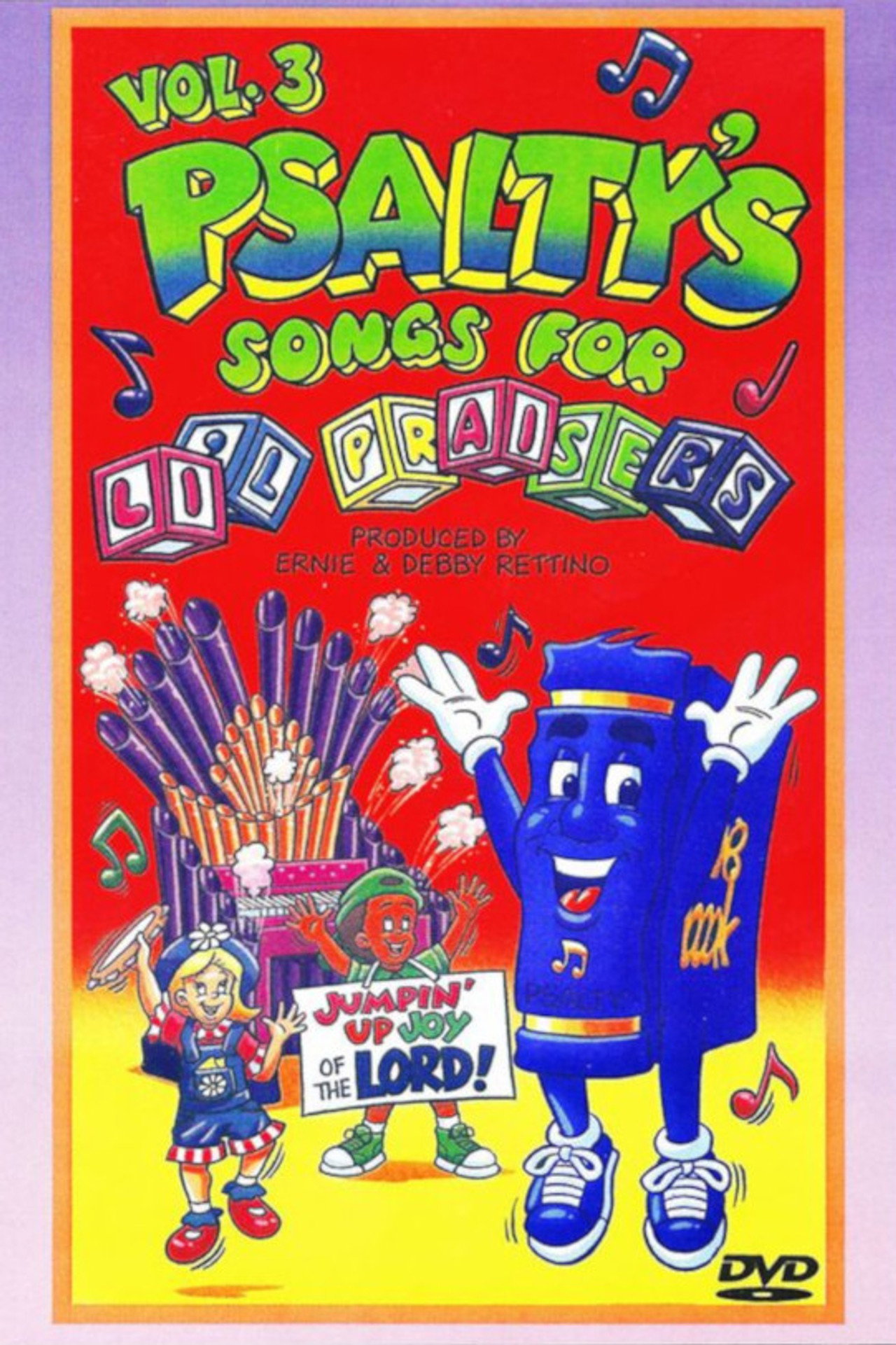 Psalty's Songs for Li'l Praisers, Volume 3: Jumpin' Up Joy of the Lord! Backdrop