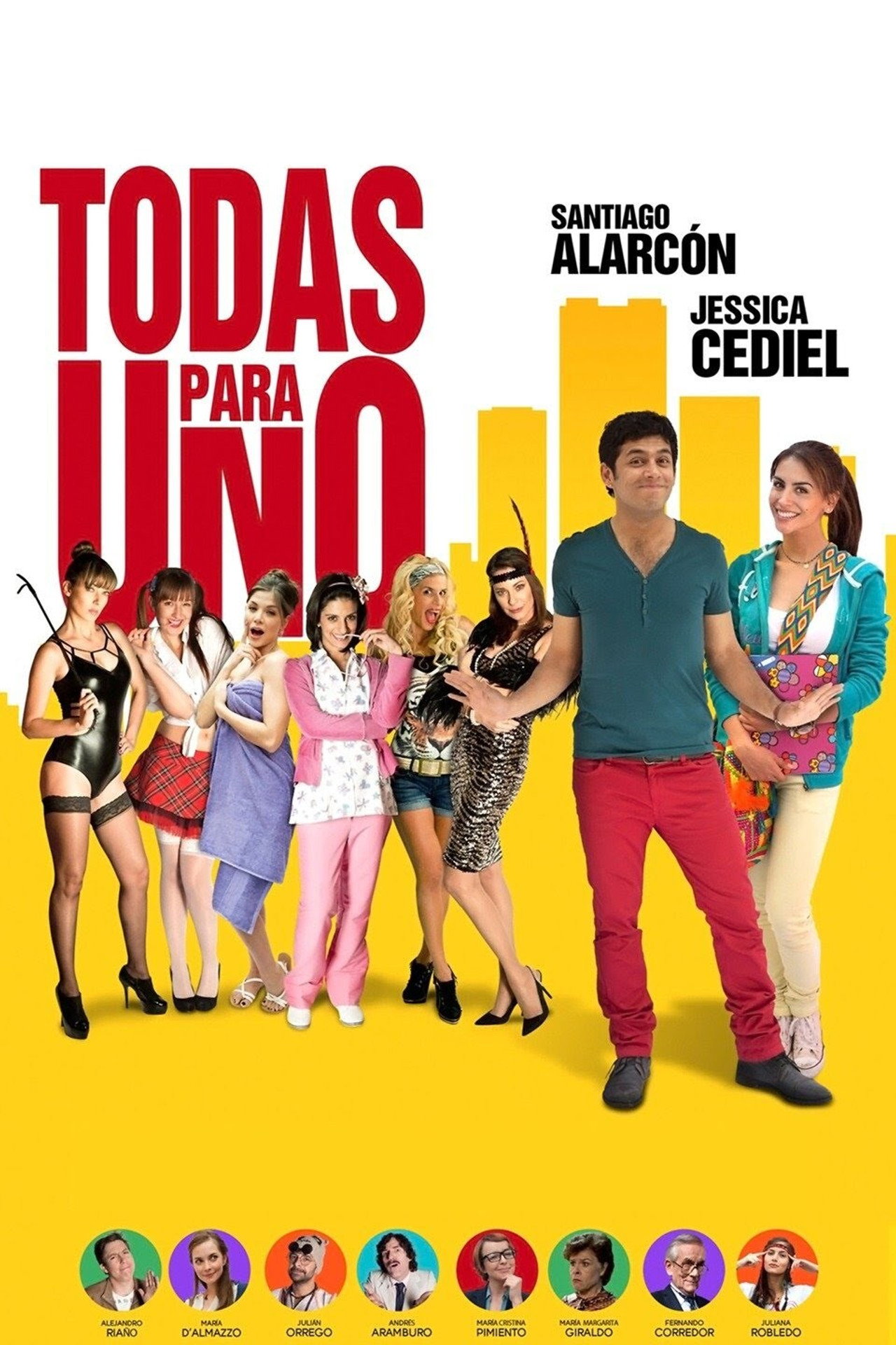 Todas para uno filmaffisch