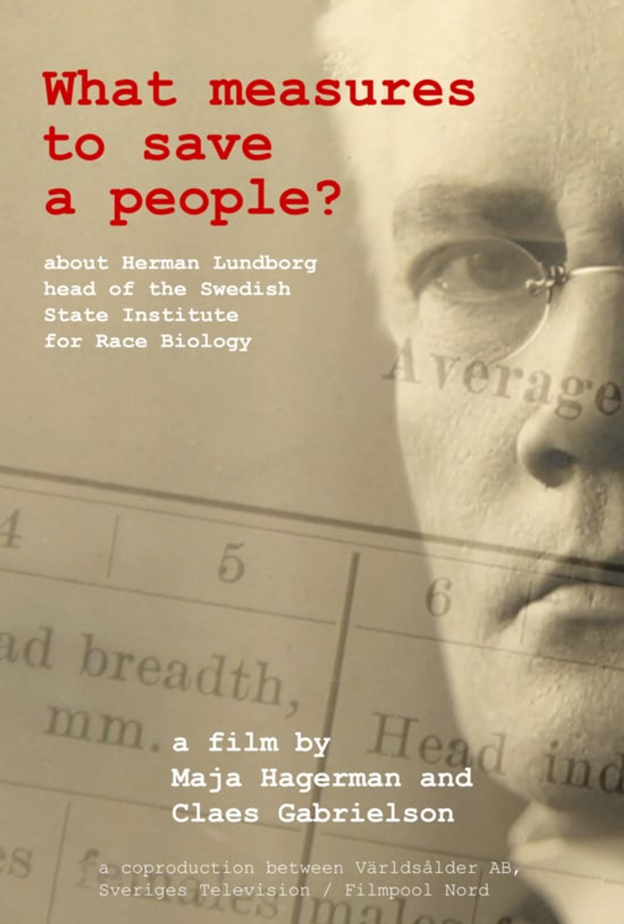 What Measures to Save a People? poster