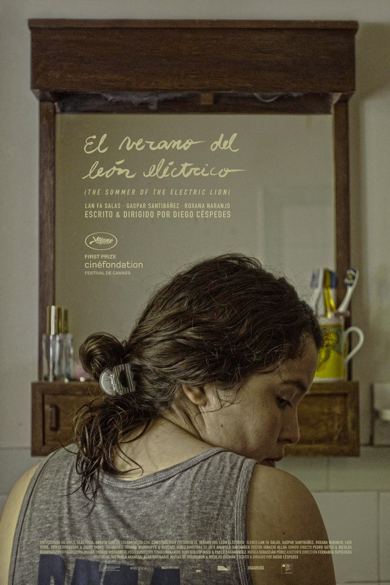 El verano del león eléctrico filmaffisch