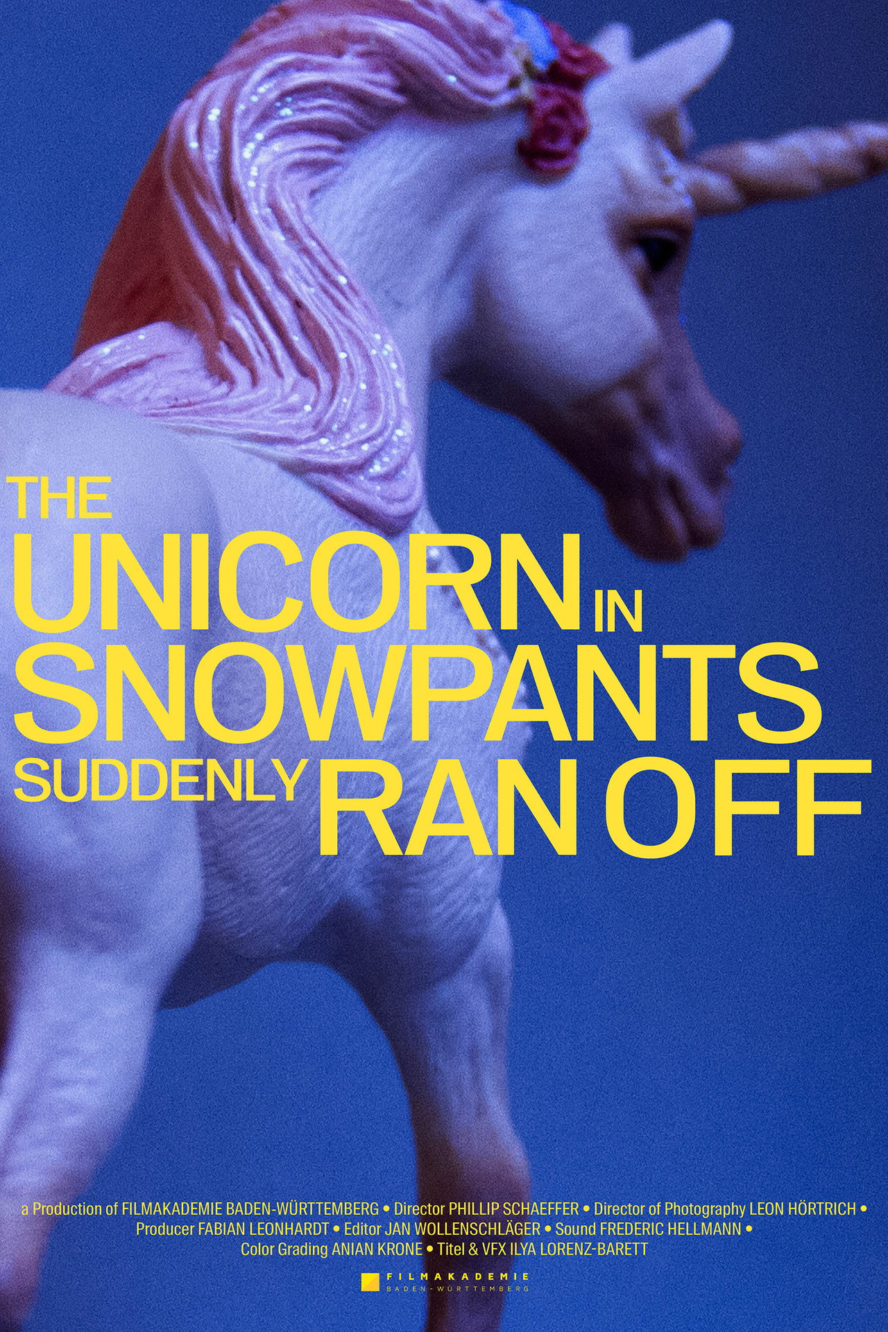 Das Einhorn mit der Schneehose rannte plötzlich los filmaffisch