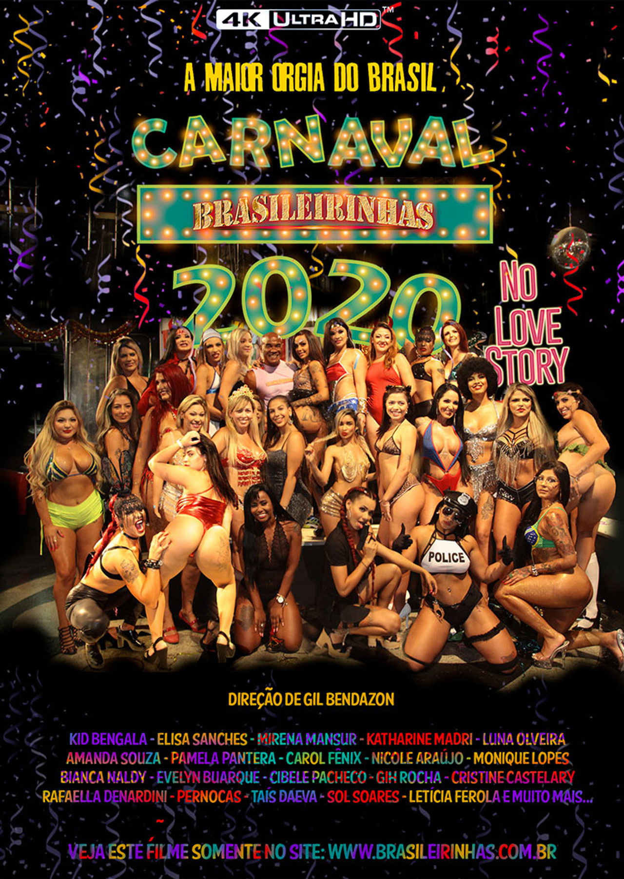 Carnaval Brasileirinhas 2020 Backdrop