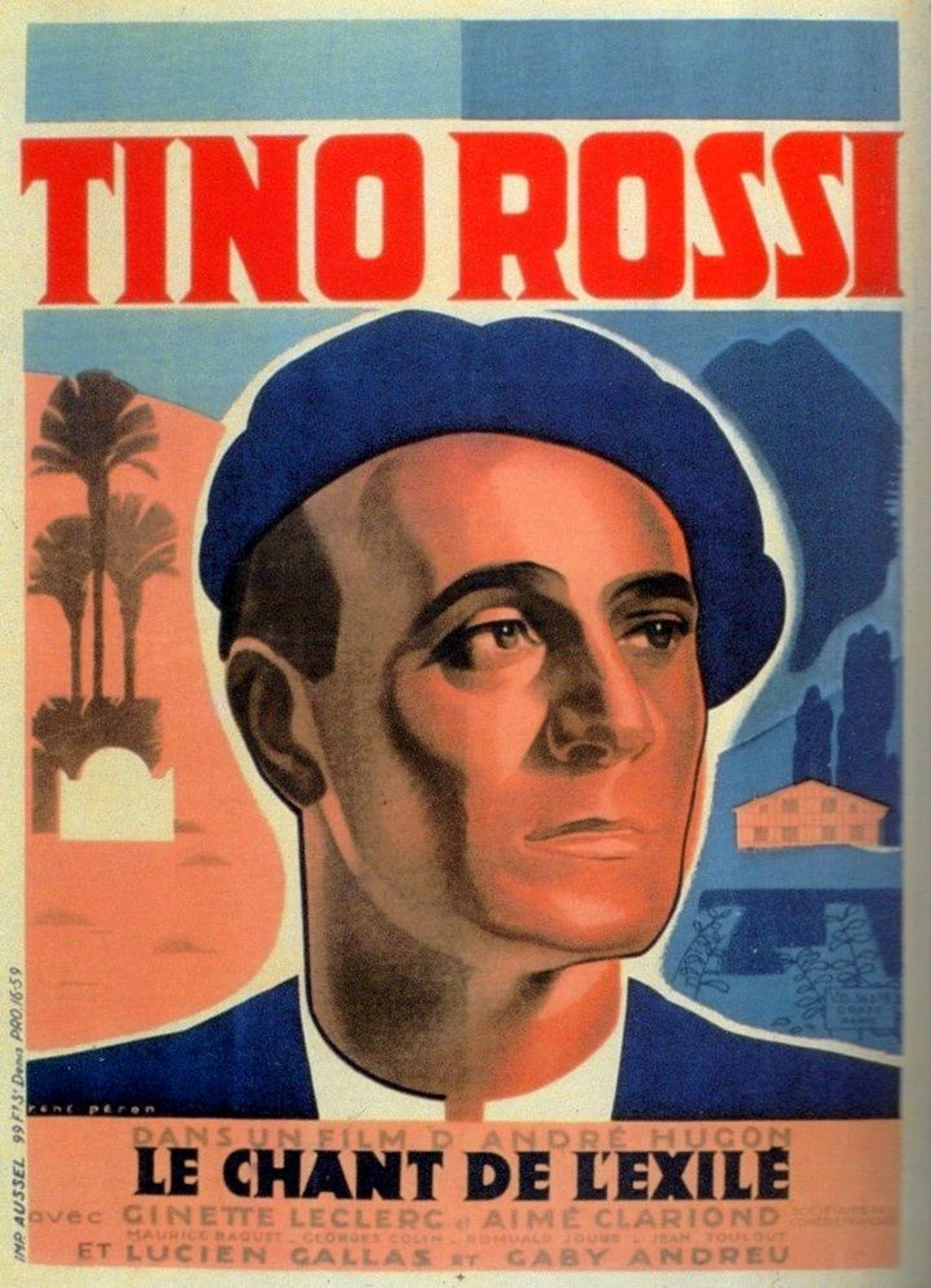 Le Chant de l'exilé Backdrop