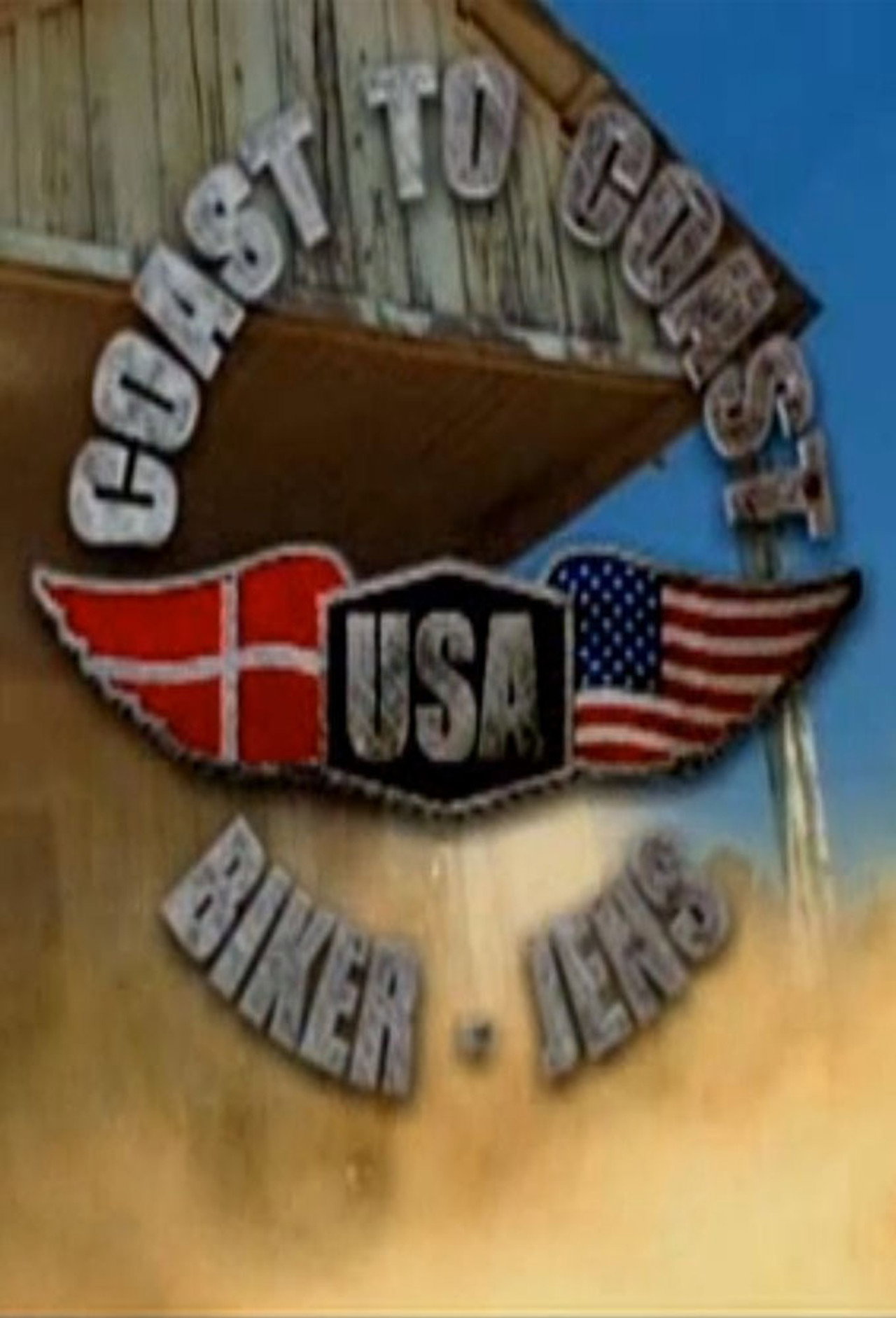 Coast to Coast USA: Biker-Jens affisch