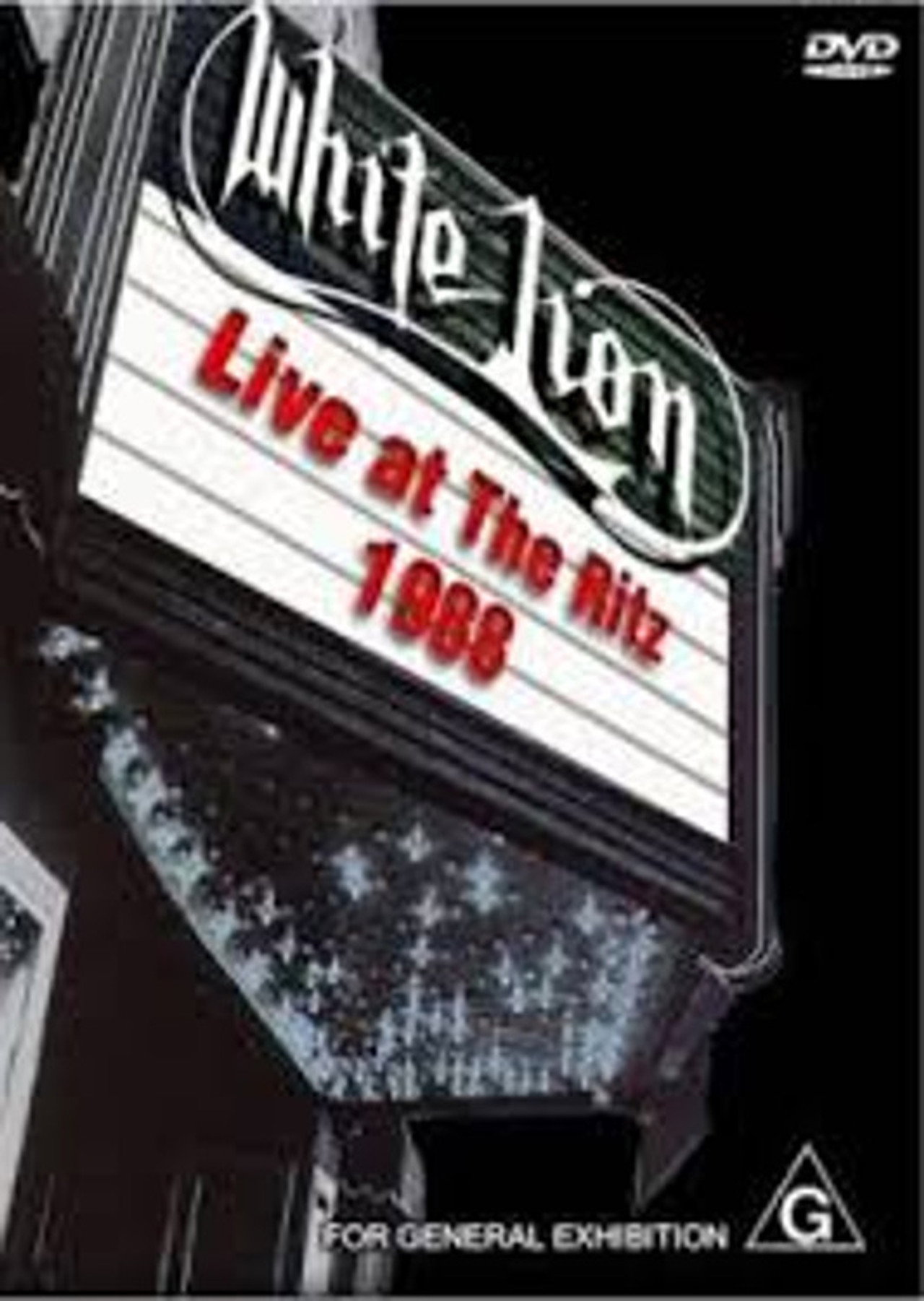 White Lion: Live At The Ritz 1988 filmaffisch