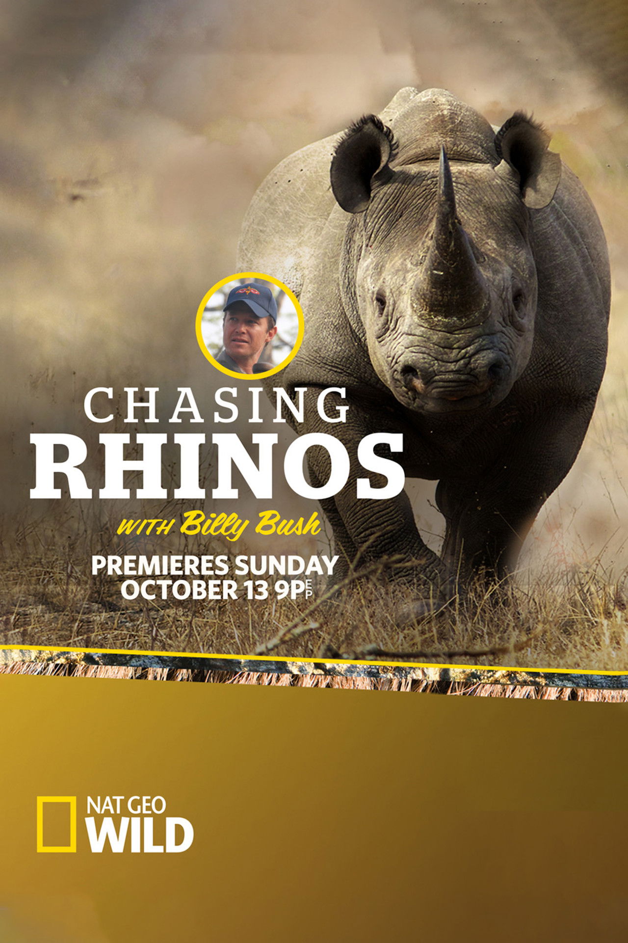 Chasing Rhinos with Billy Bush Backdrop