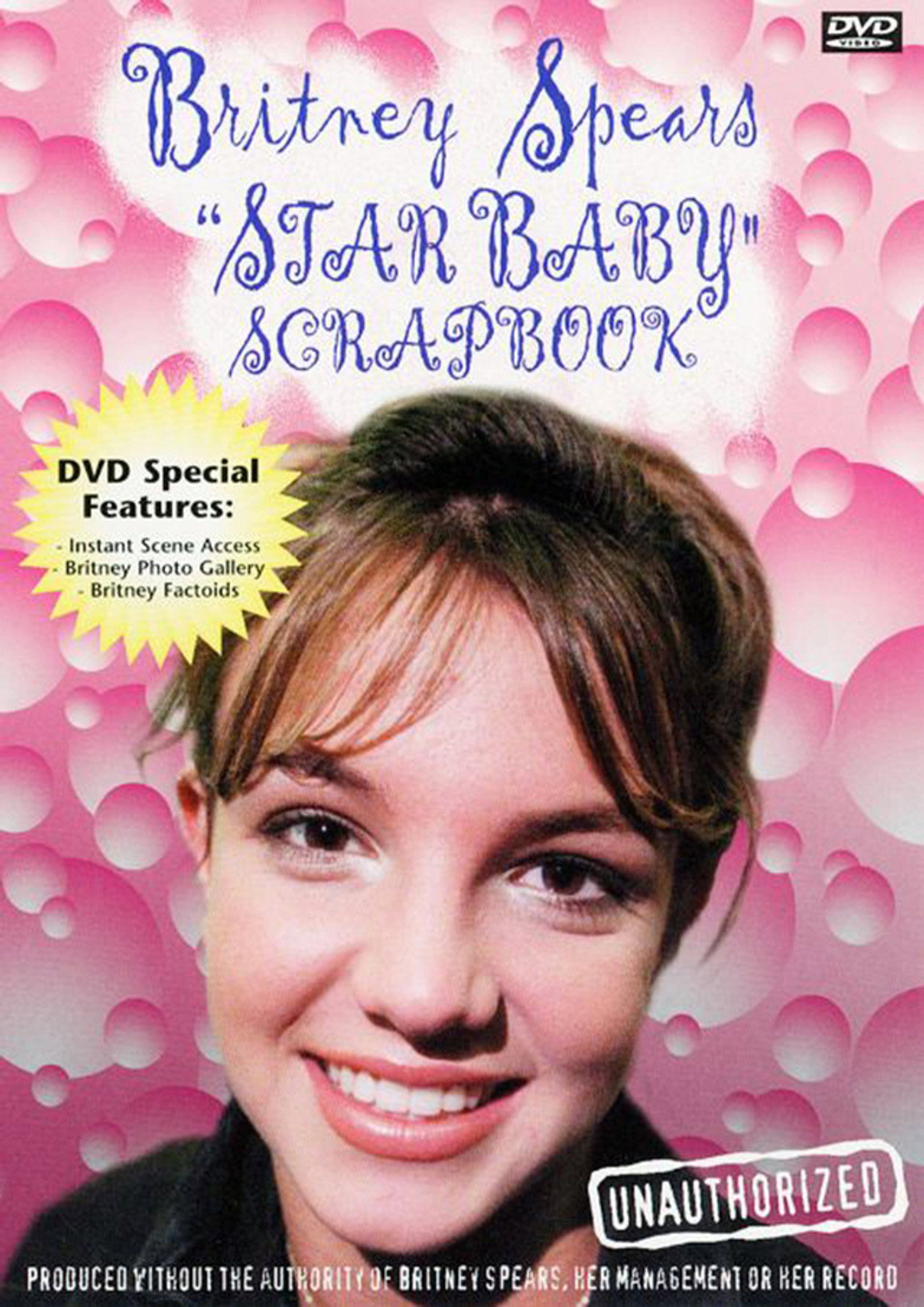 Britney Spears: Star Baby Scrapbook Backdrop