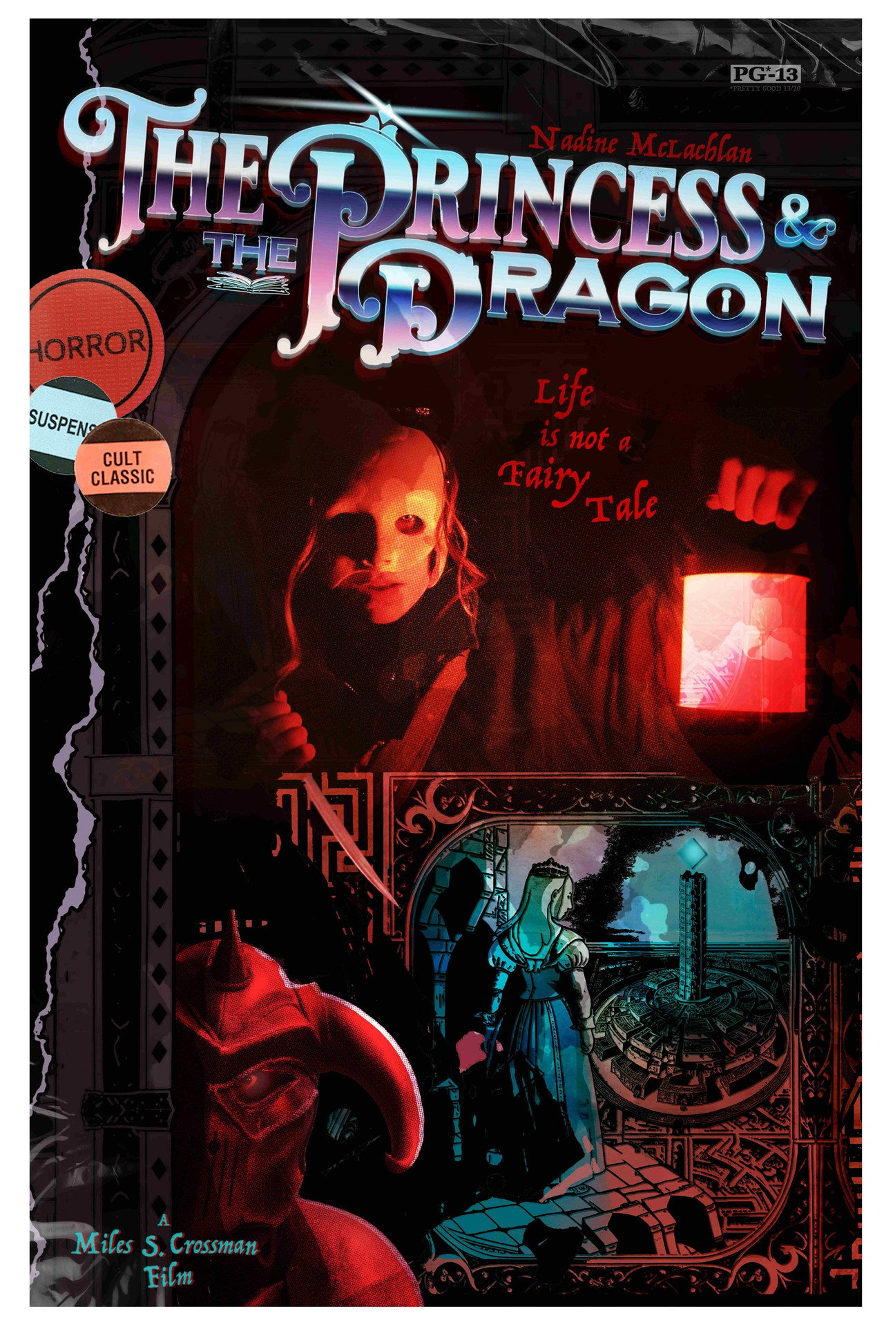 The Princess & The Dragon Backdrop
