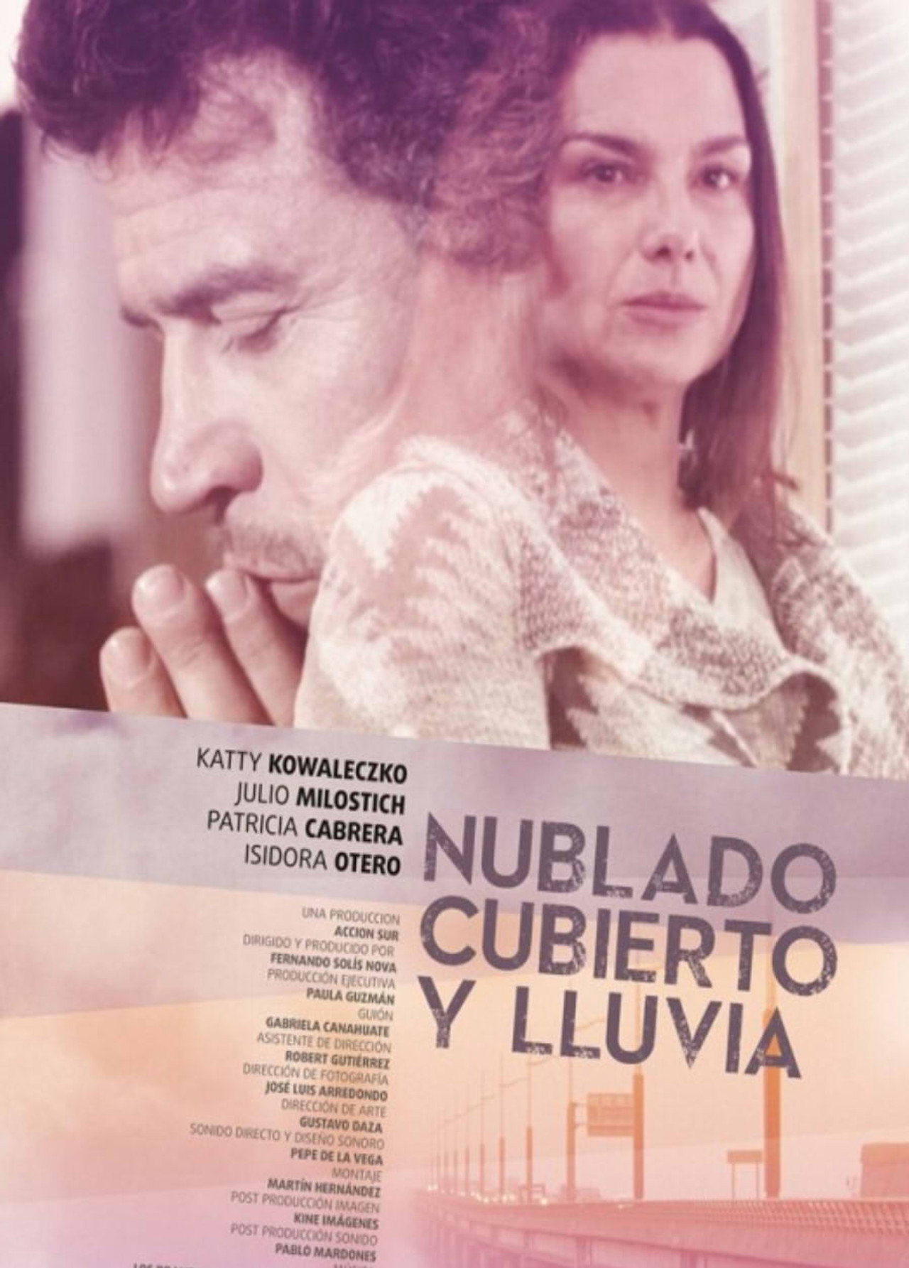 Nublado, cubierto y lluvia filmaffisch