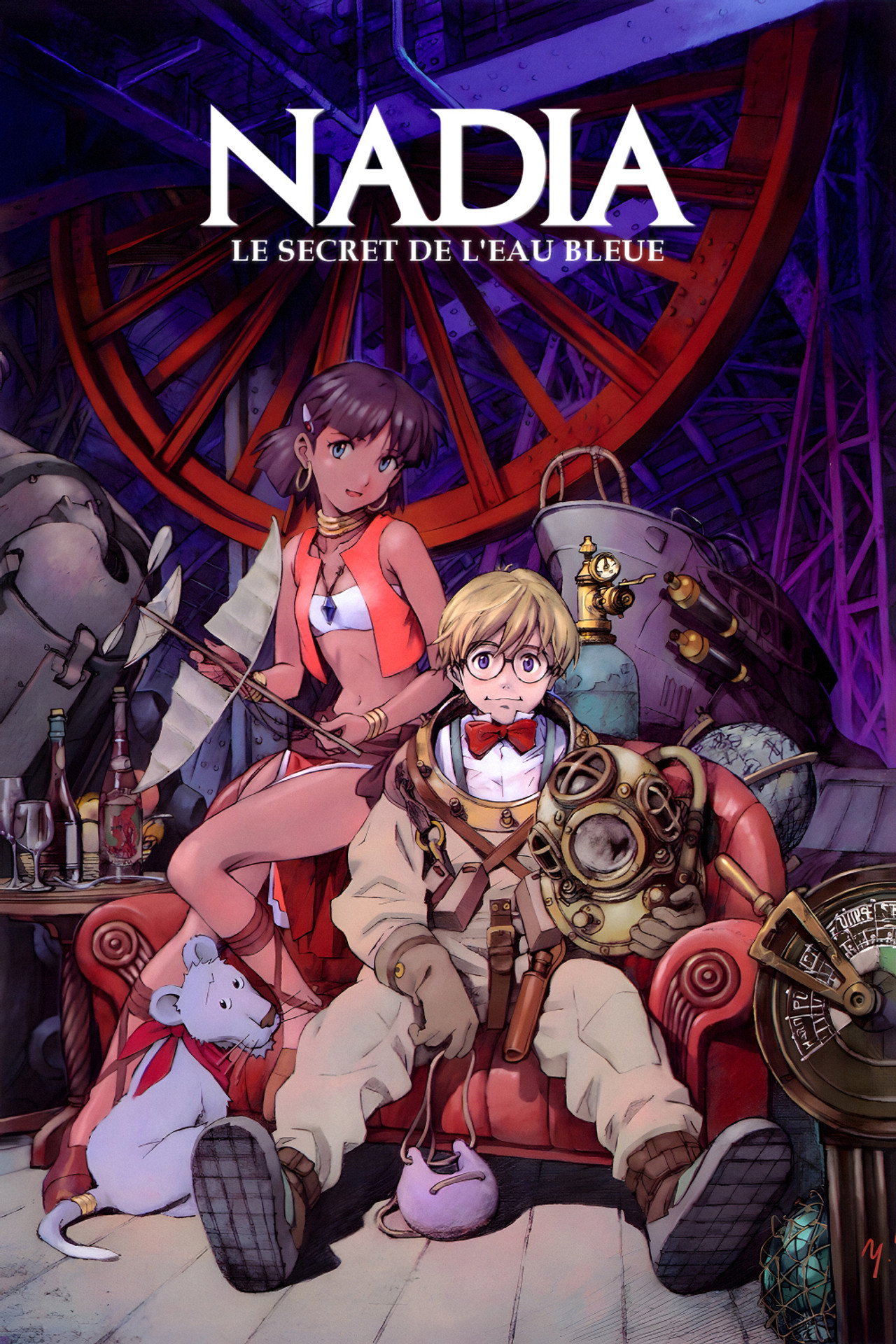 Nadia, le secret de l'eau bleue poster