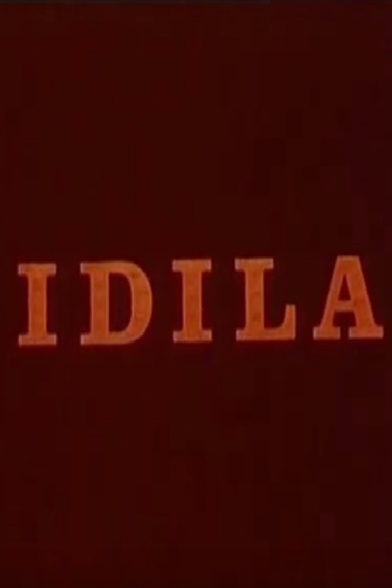 Idila filmaffisch