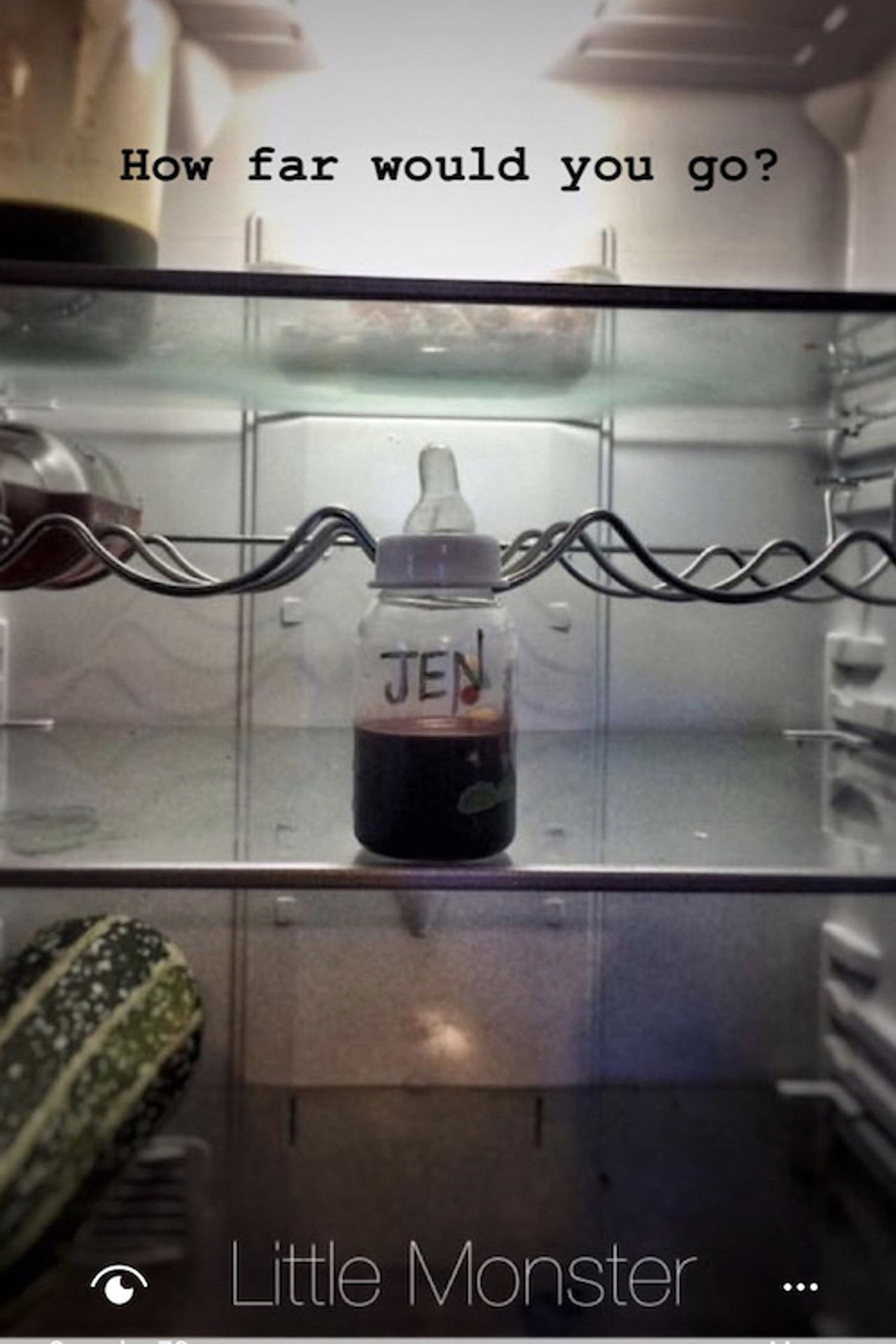 Little Monster Backdrop