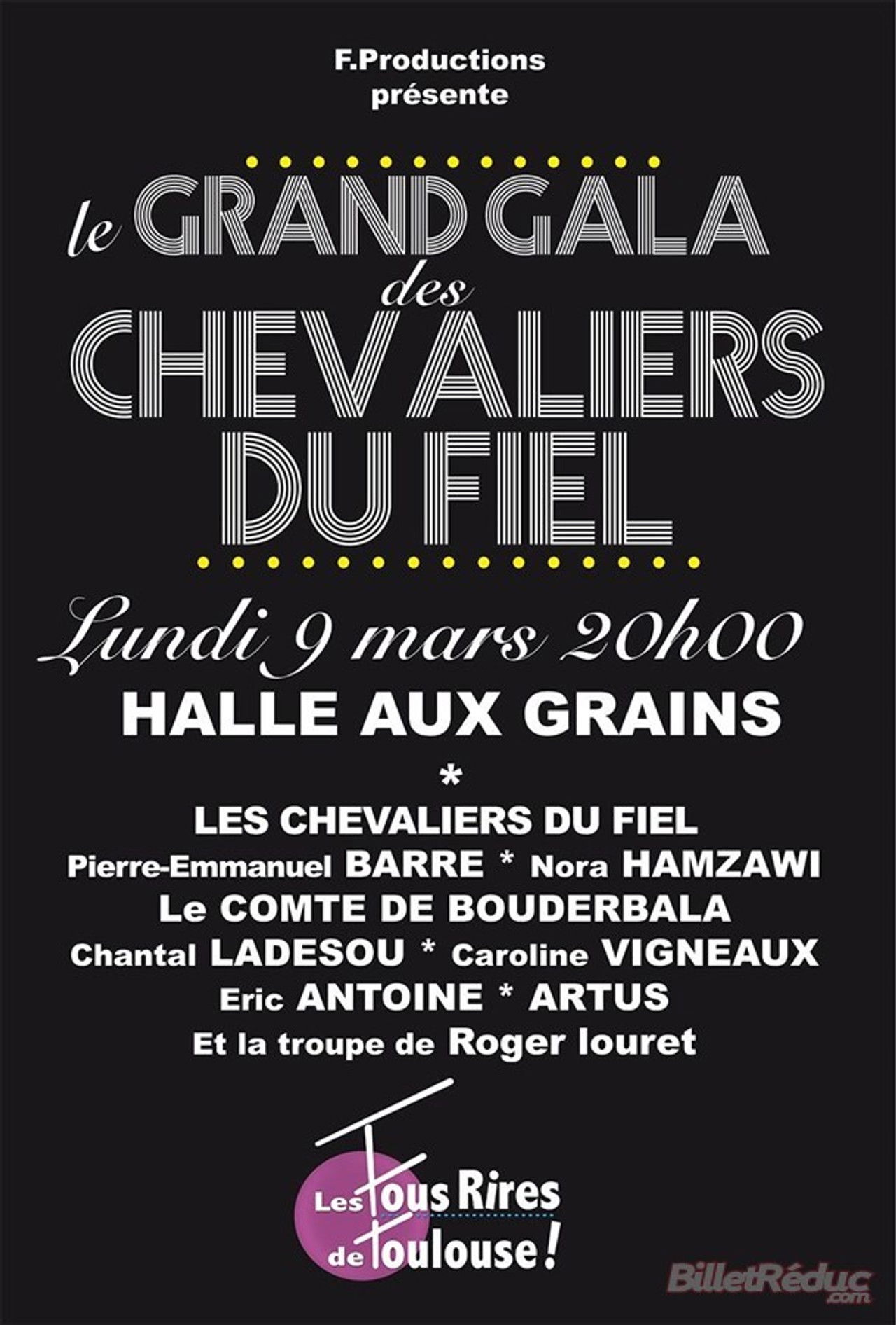 Le grand gala des Chevaliers du Fiel Backdrop