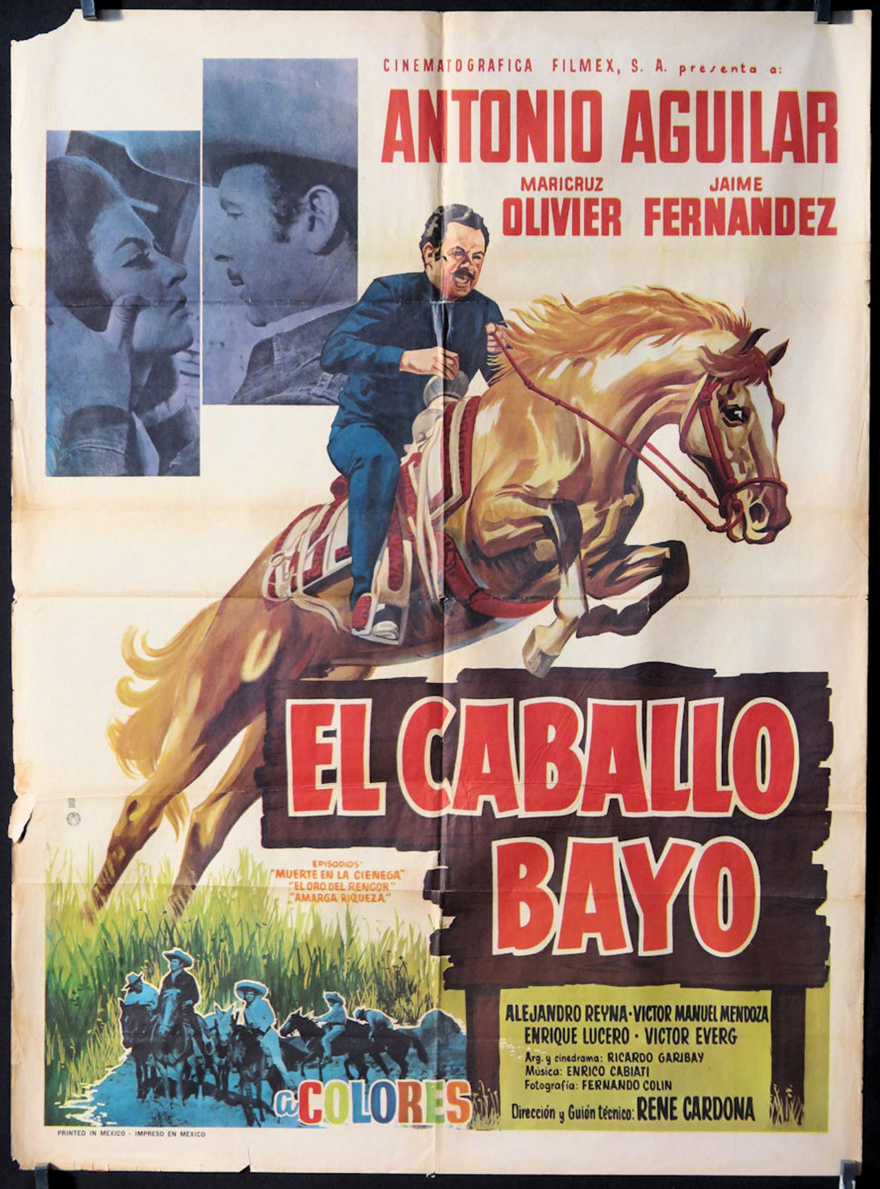 El Caballo Bayo Backdrop