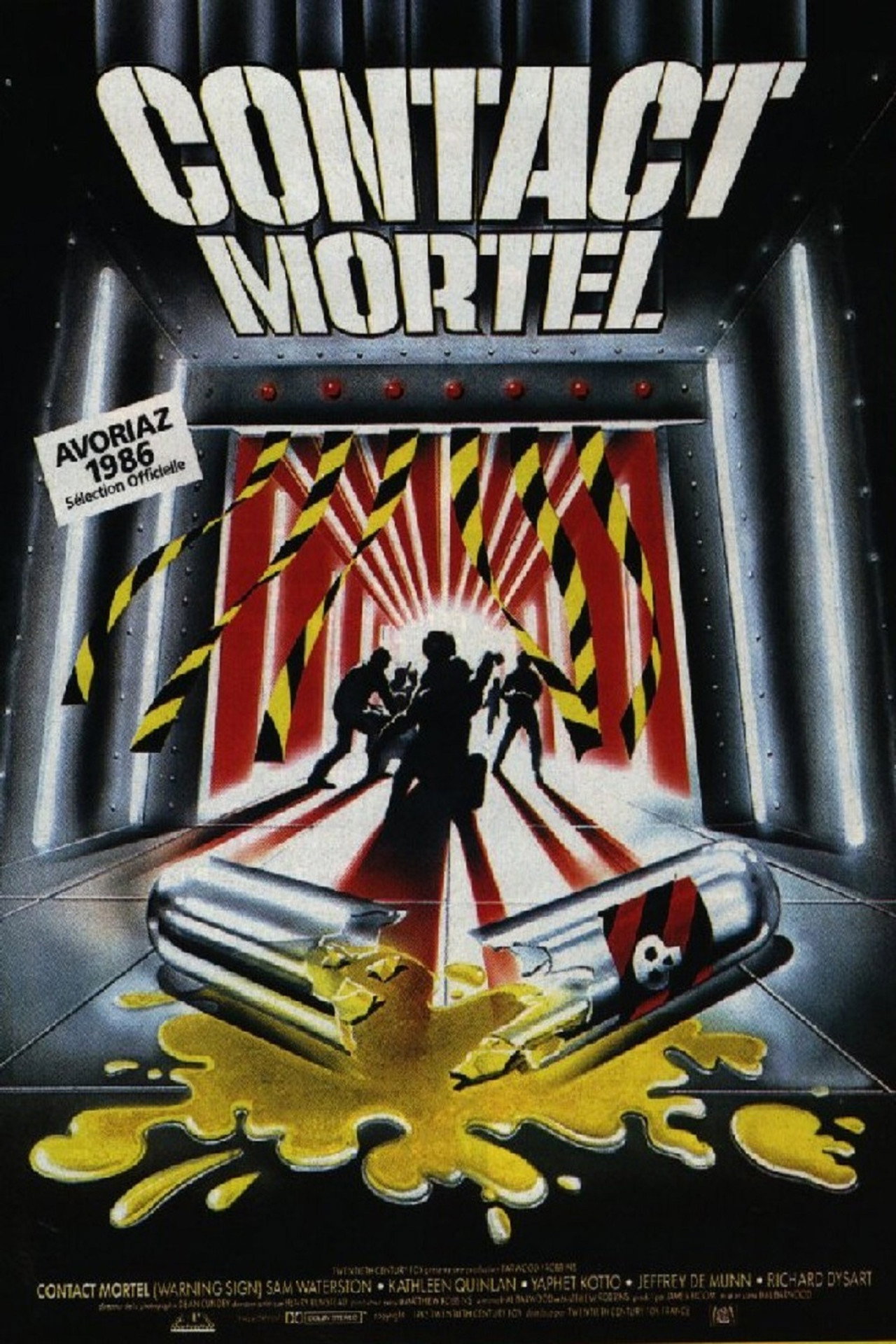 Contact mortel poster